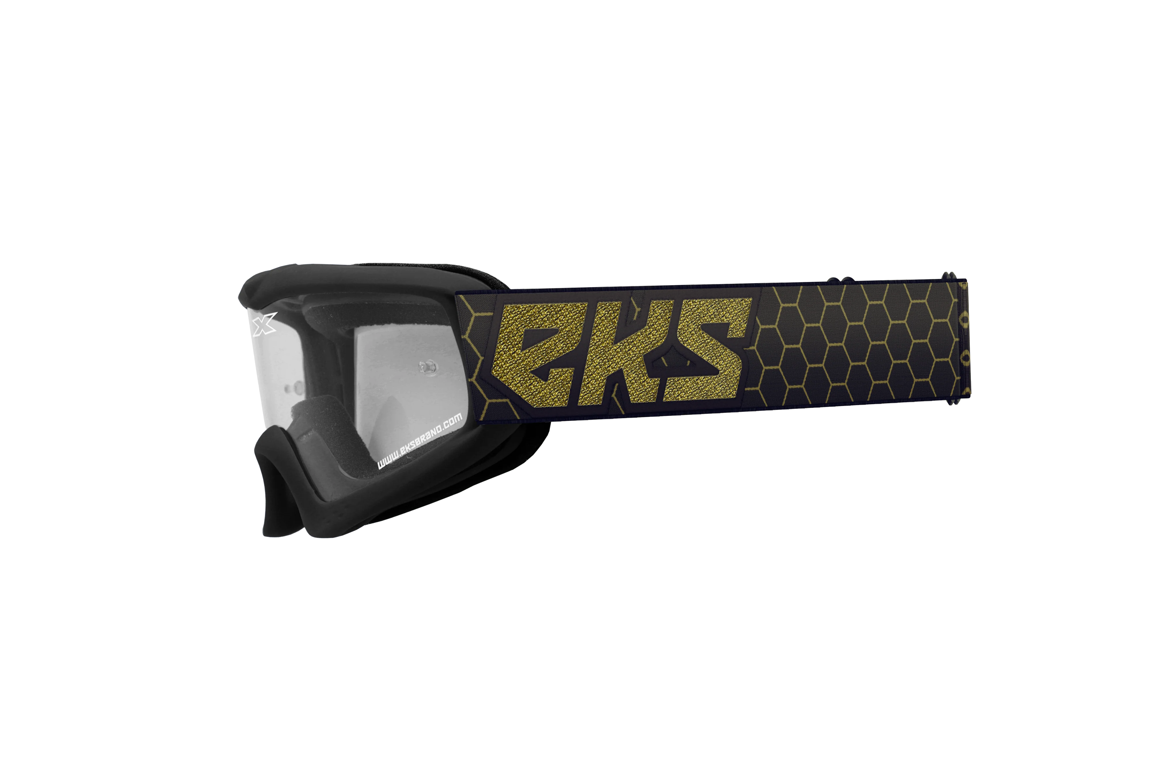 Xgrom Youth Goggle Black/Gold Metallic Clear