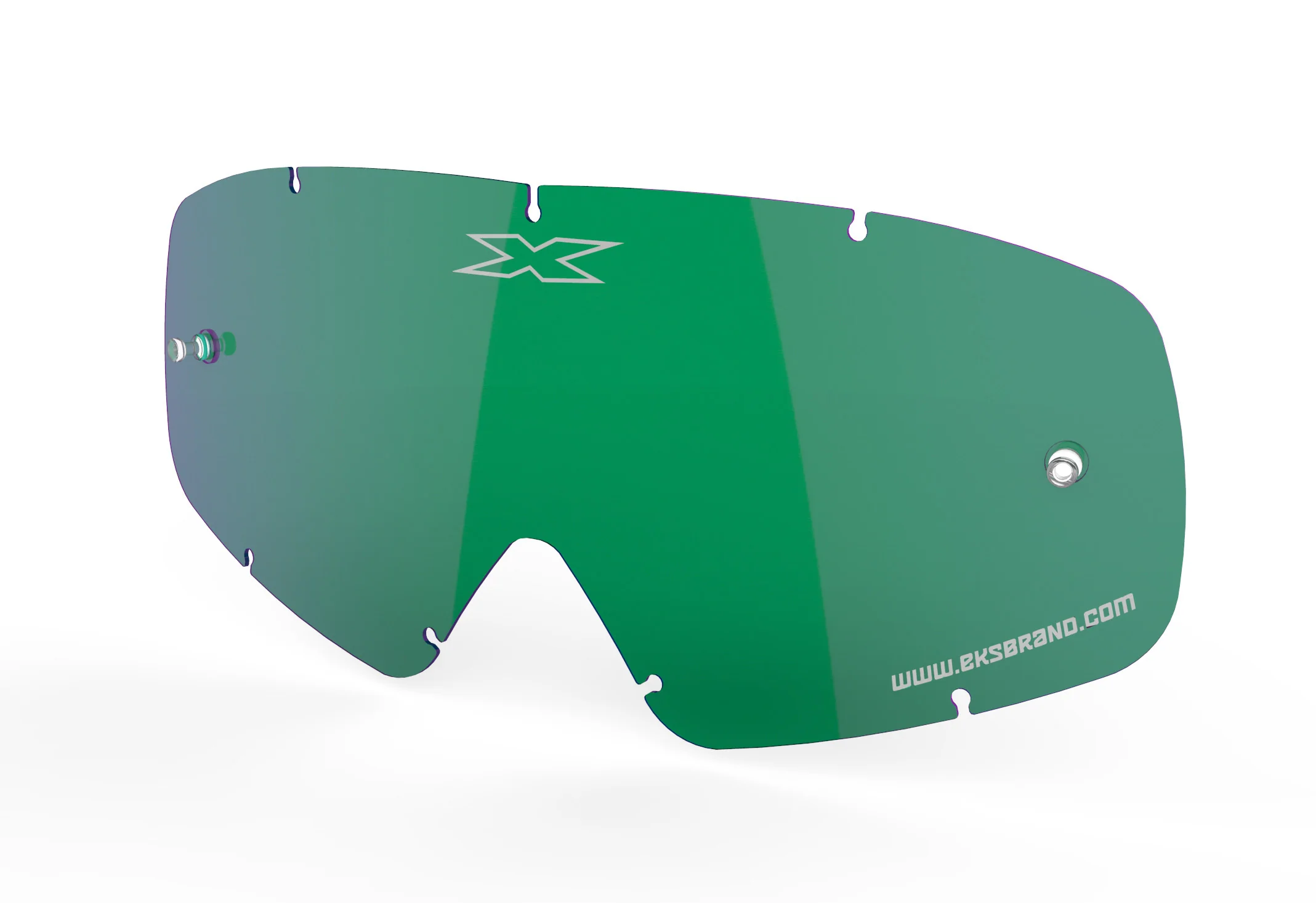 Go-X X-Grom Lens Green Mirror