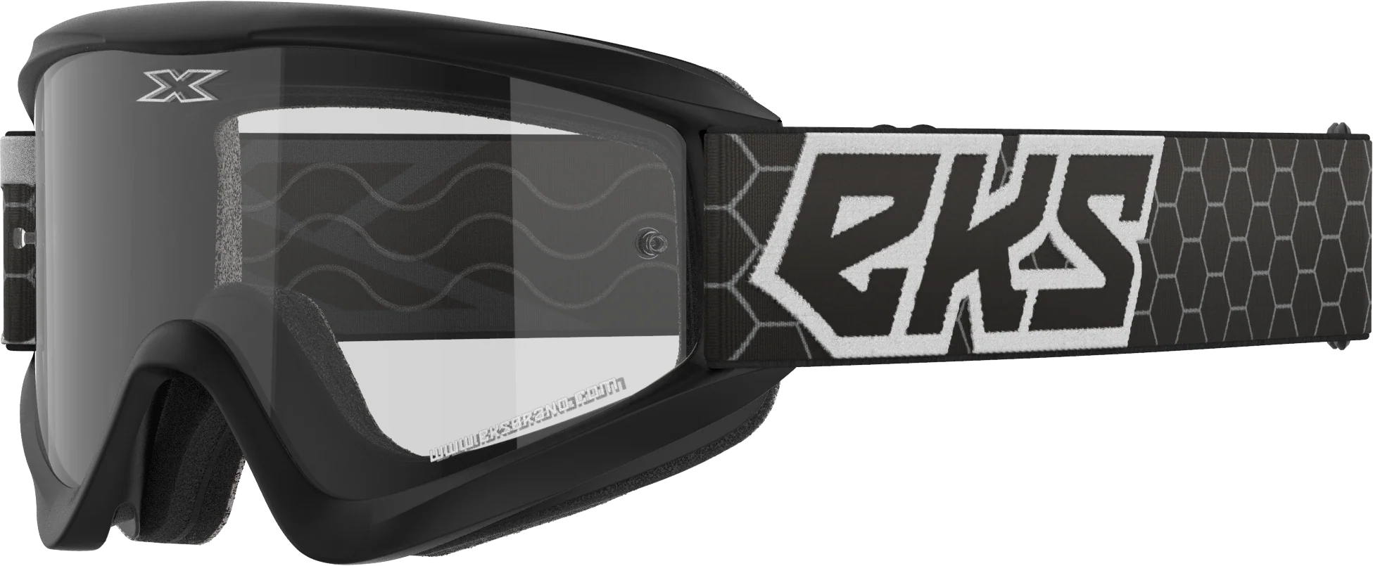 Flat Out Clear Goggle Black/White Clear