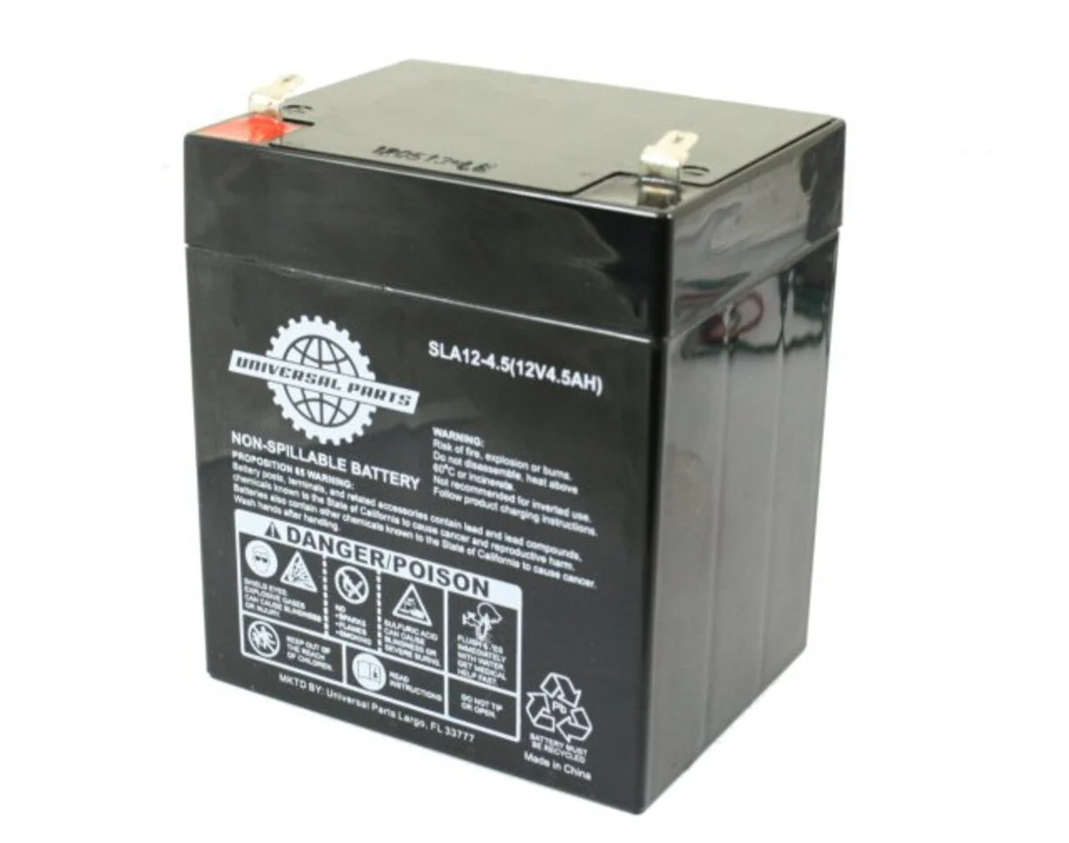 12V 4.5AH Battery - SLA12-4.5