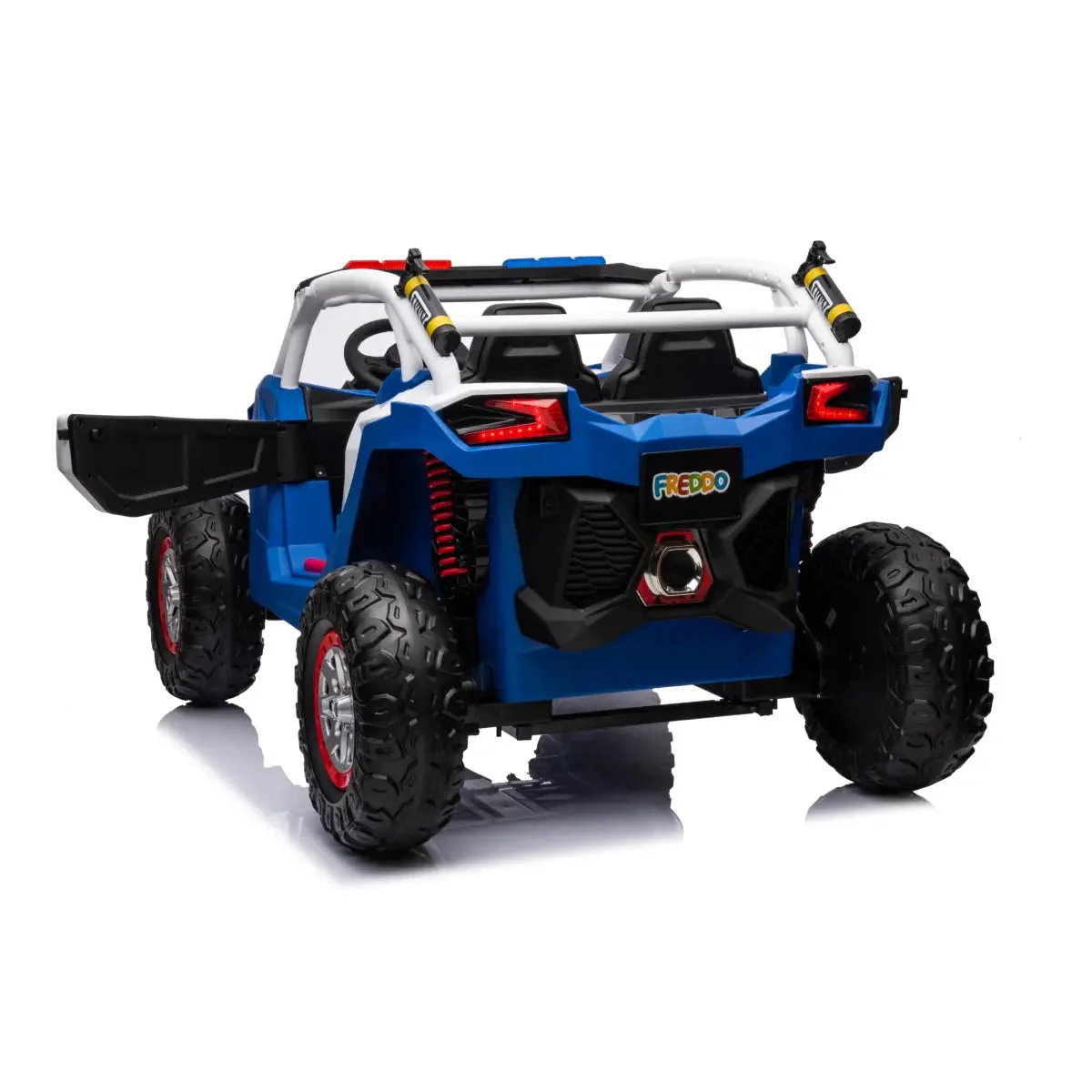 24V 4x4 Freddo Storm Police UTV 2-Seater for Kids with Lights & Sirens for Action-Packed Adventures - Image 8