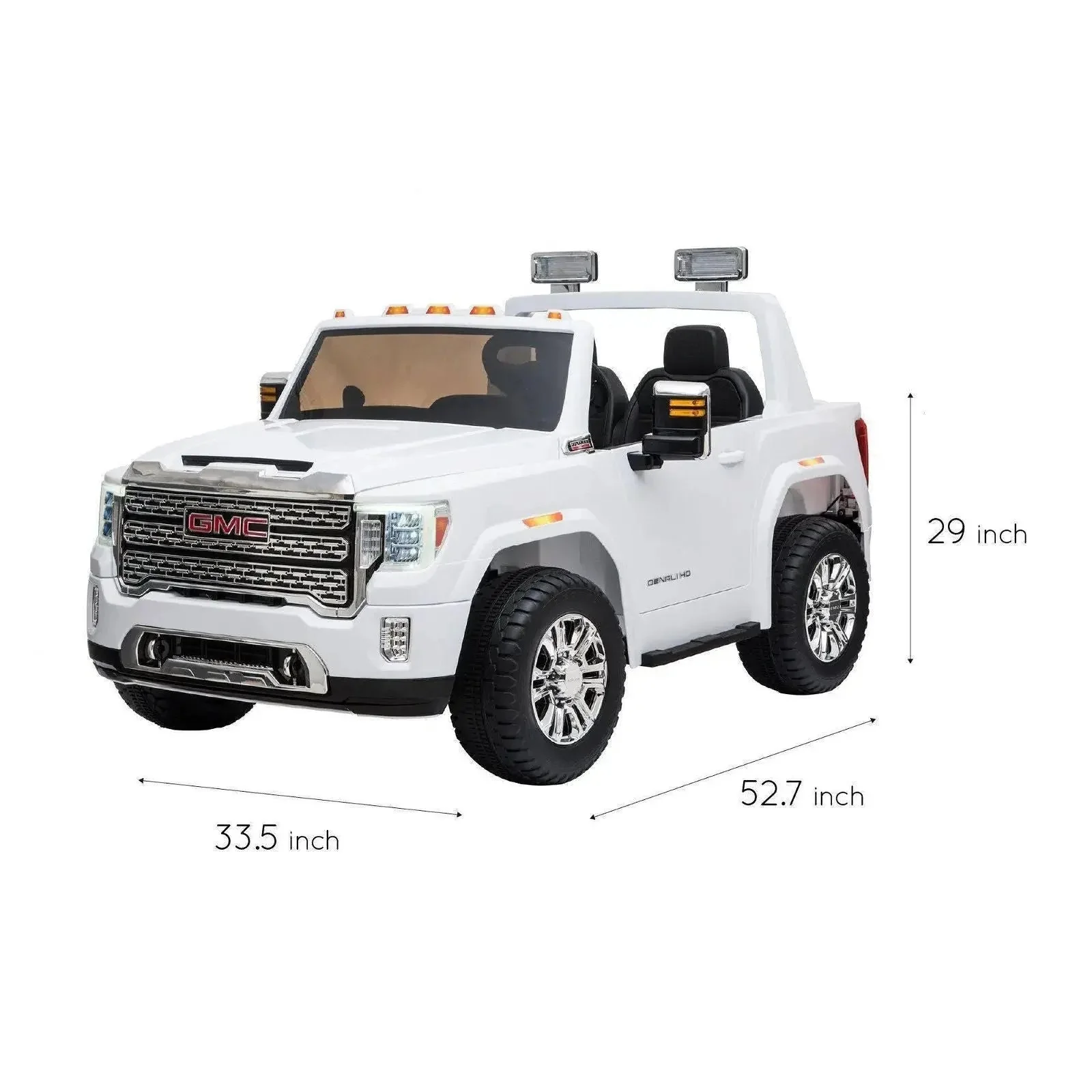 24V GMC Denali 2 Seater Ride on Car With Parental Remote Control by Freddo - Image 14