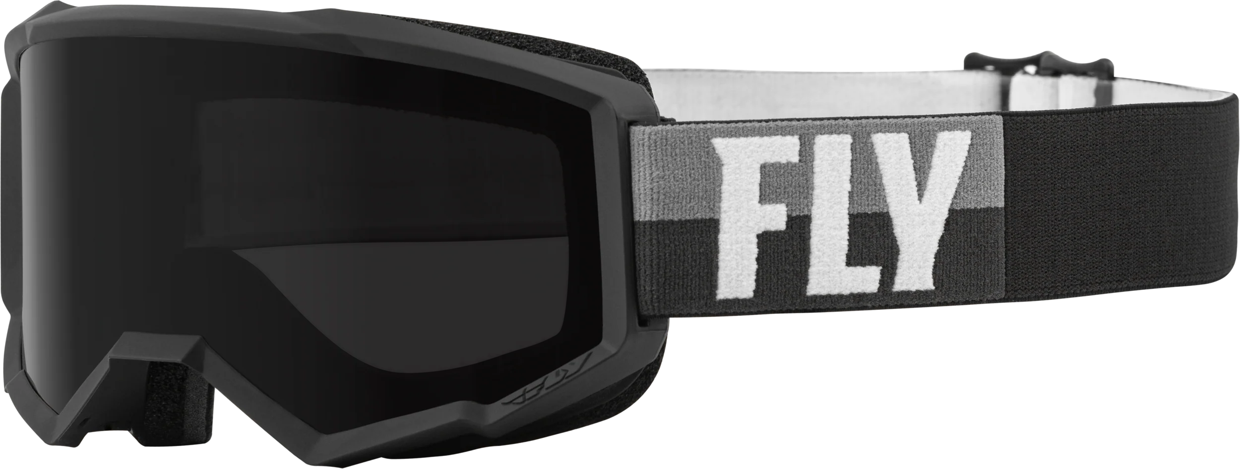 Zone W/C Goggle Black/White W/Dark Smoke Hydrophoc Lens