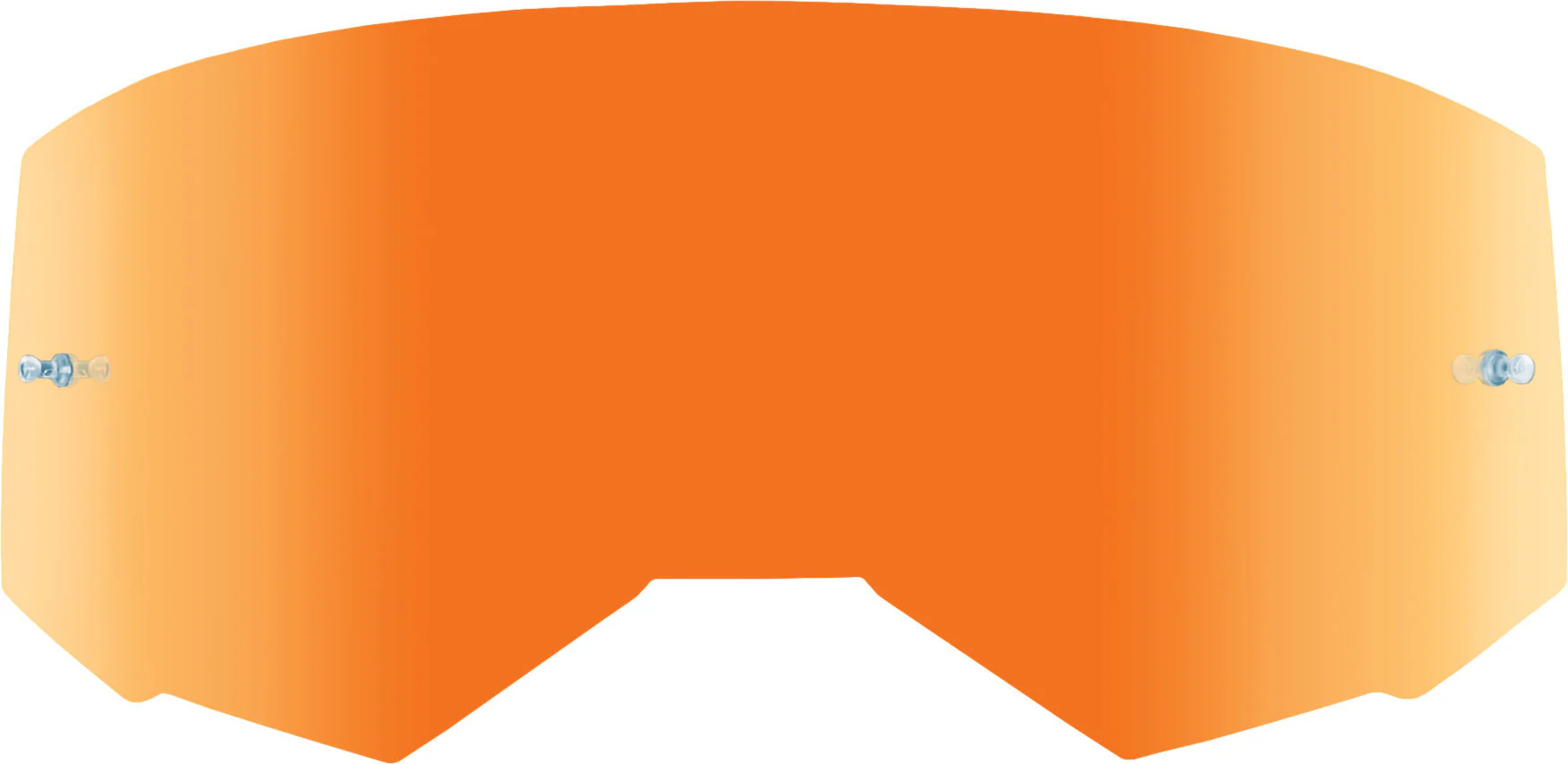 Single Lens W/Post Adult Orange Mirror/Smoke