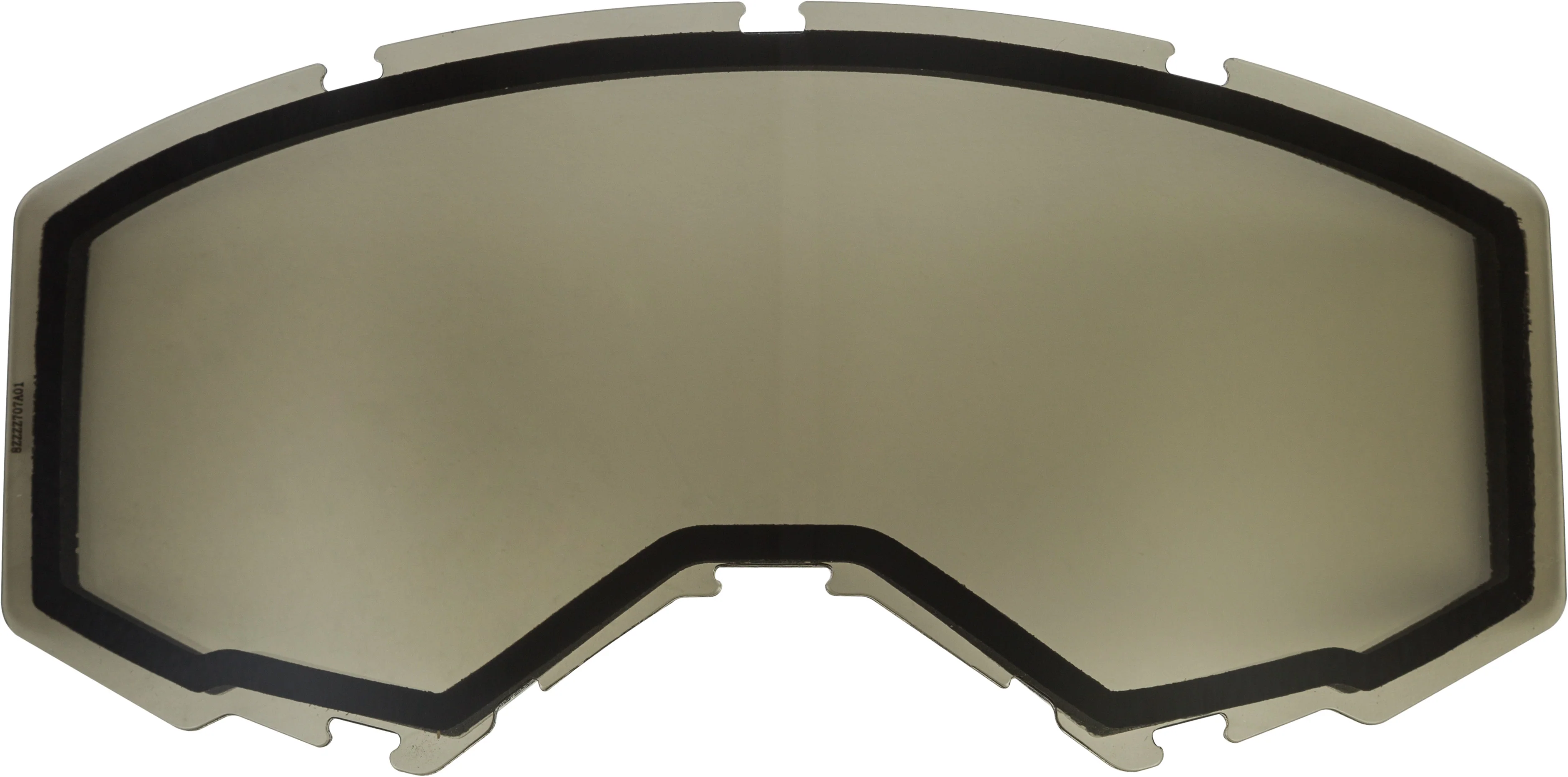 Dual Lens W/O Vents Adult Smoke