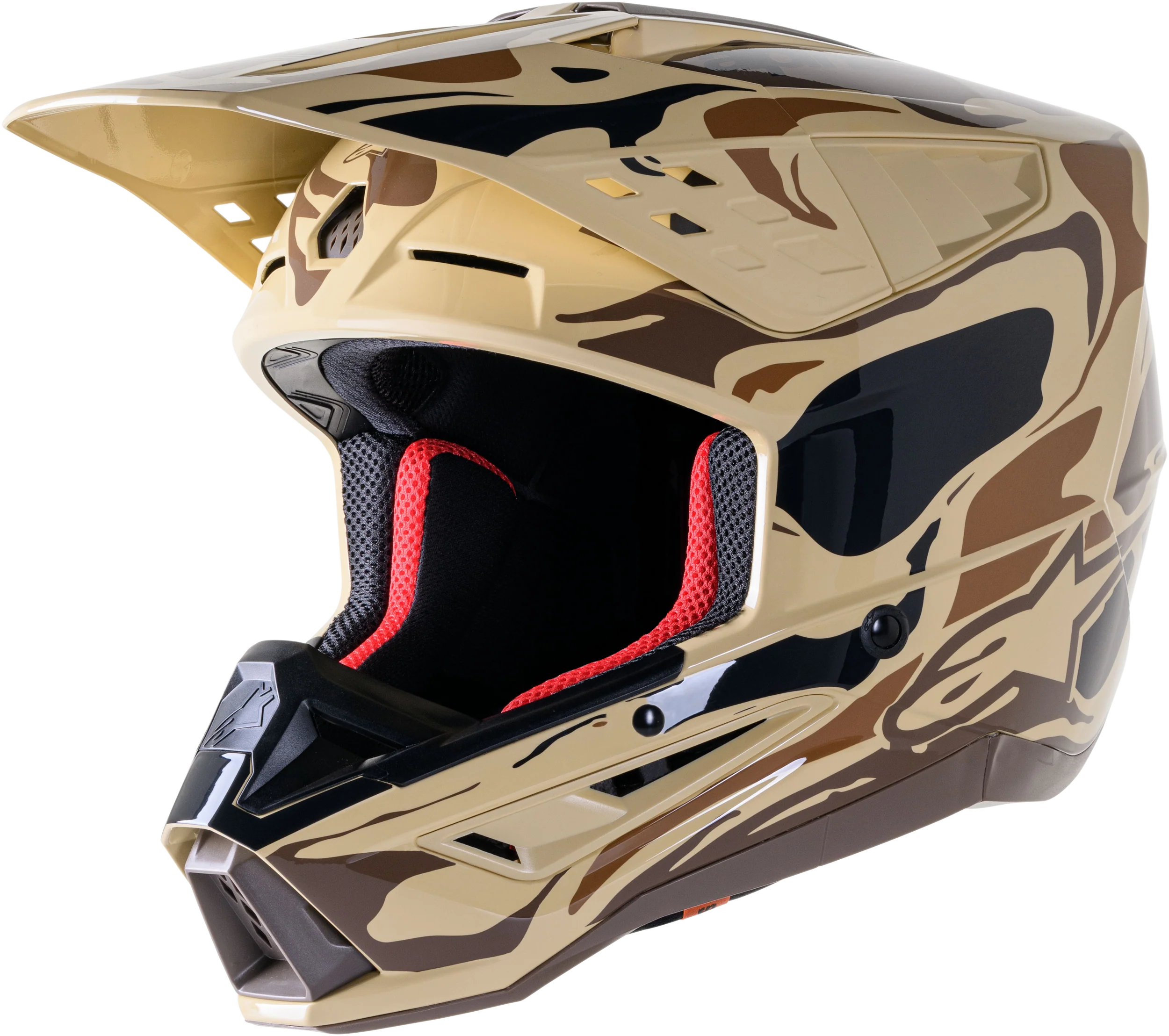S-M5 Mineral Helmet Dark Brown/Kangaroo Matte Lg