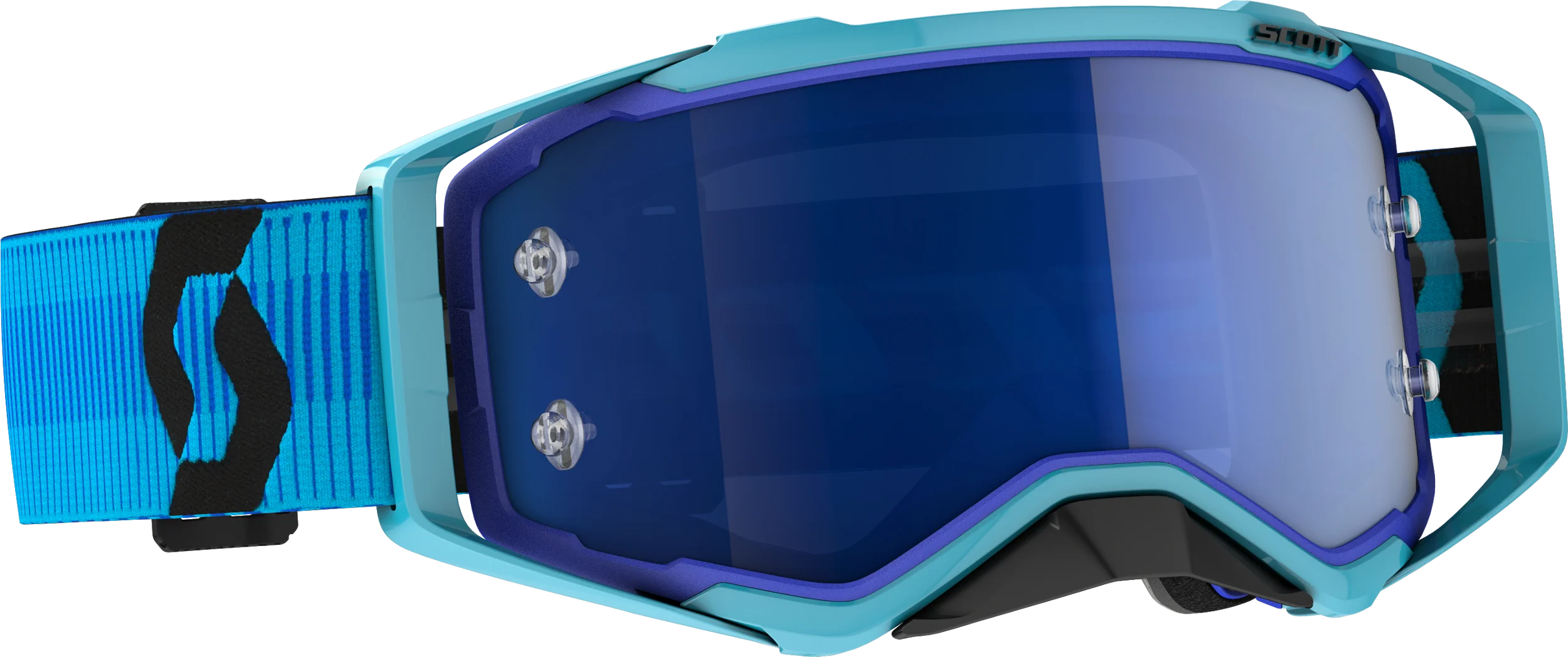 Prospect Goggle Blue/Black W/Blue Chrome Works