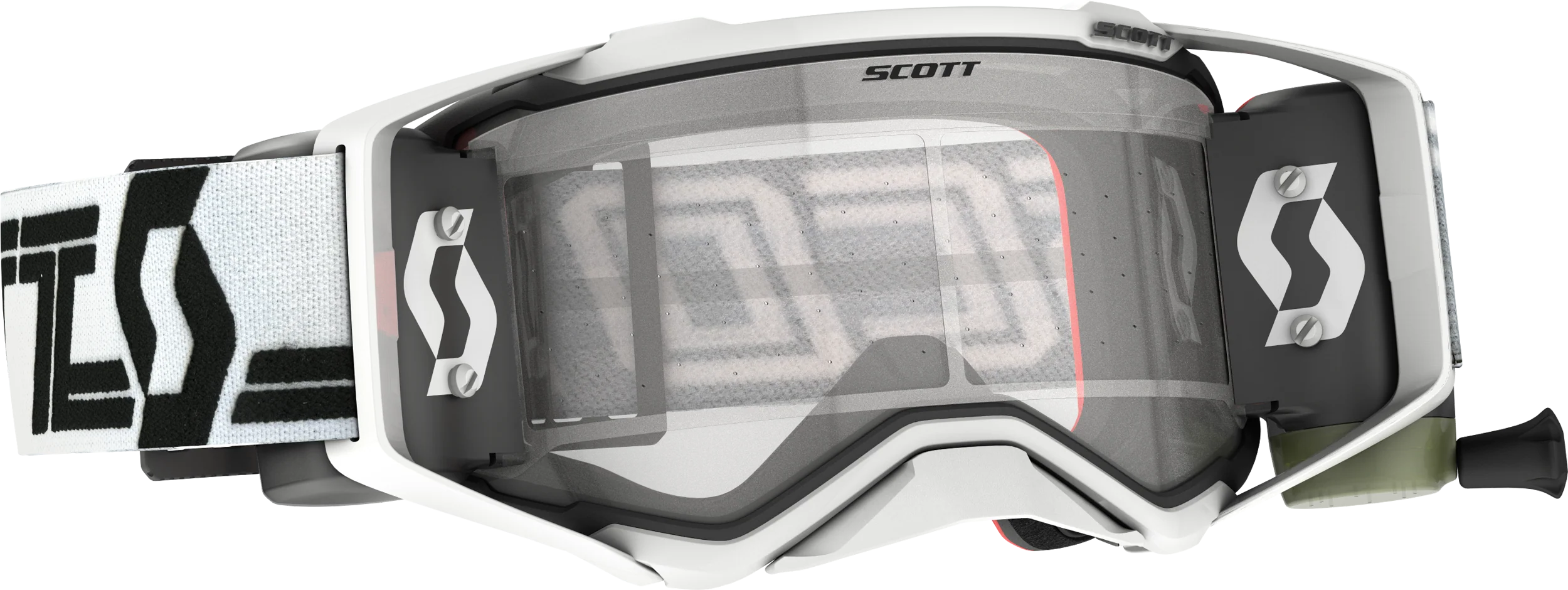 Prospect Goggle Super Wfs White/Black W/Clear Works