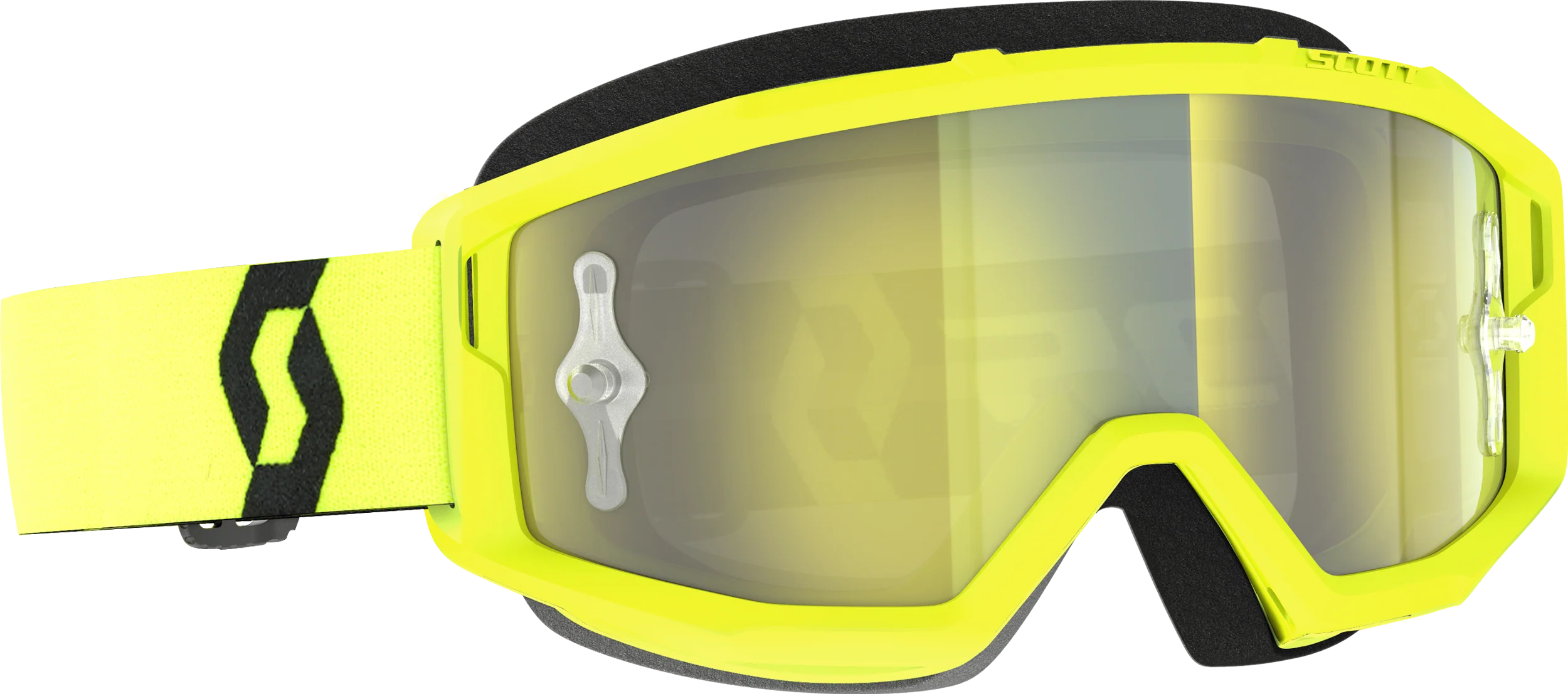 Primal Goggle Yellow/Black Yellow Chrome Works
