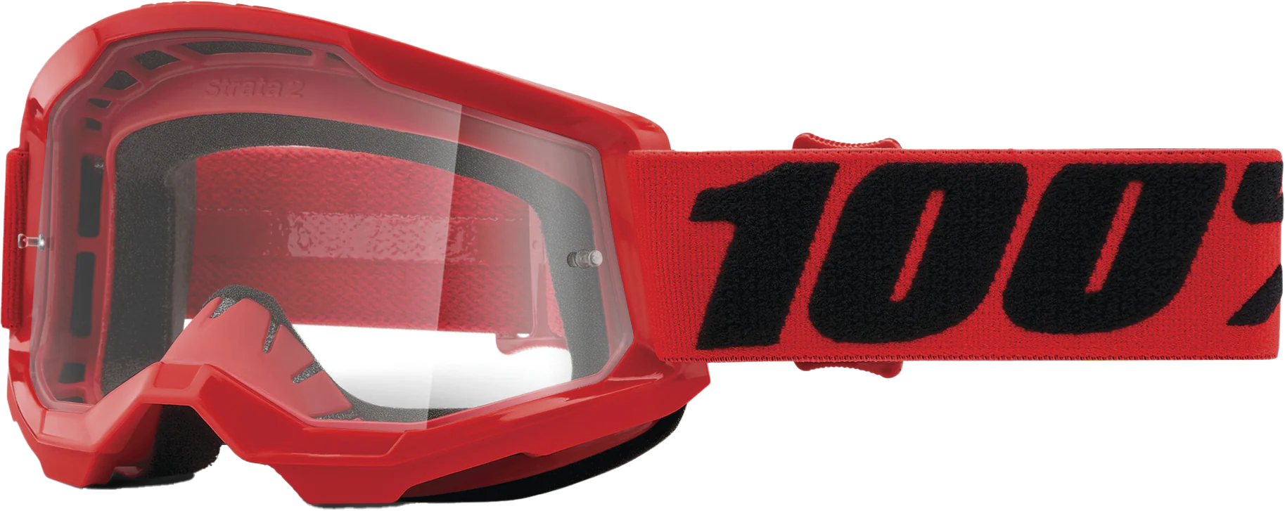Strata 2 Junior Goggle Red Clear Lens