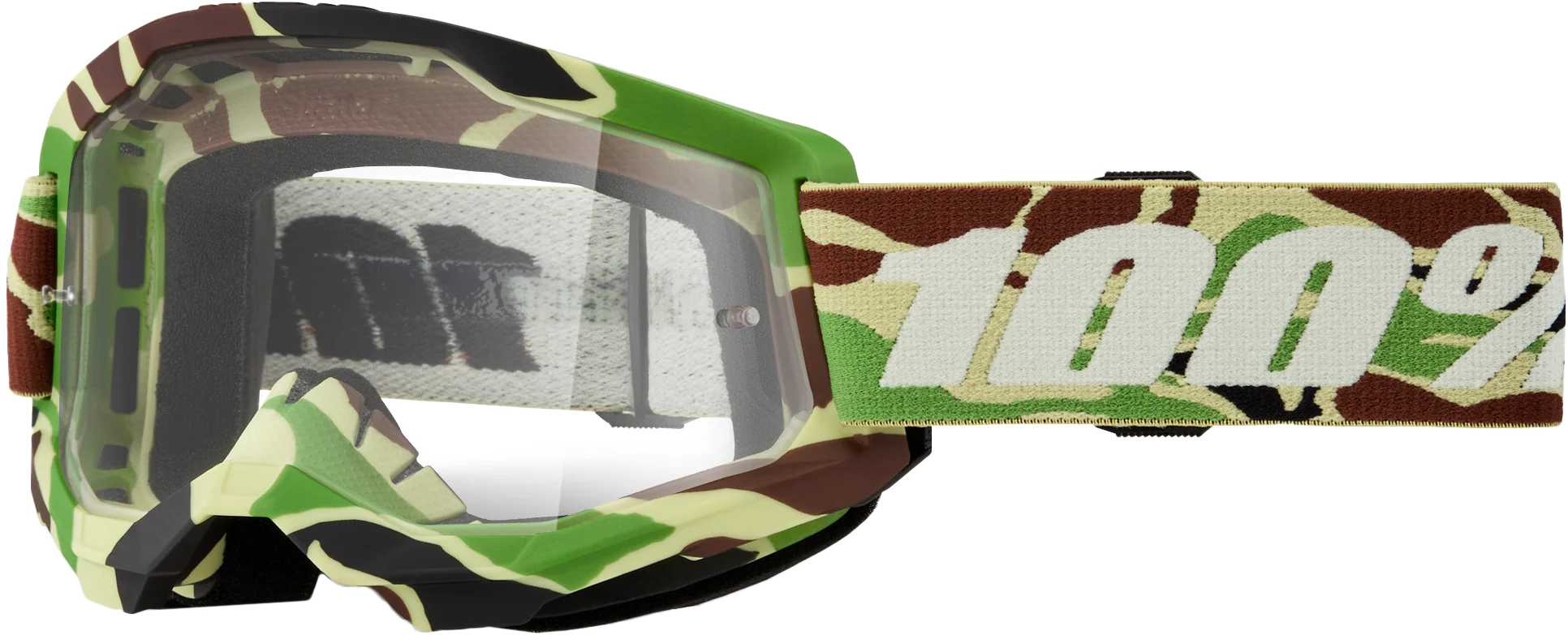 Strata 2 Goggle War Camo Clear Lens