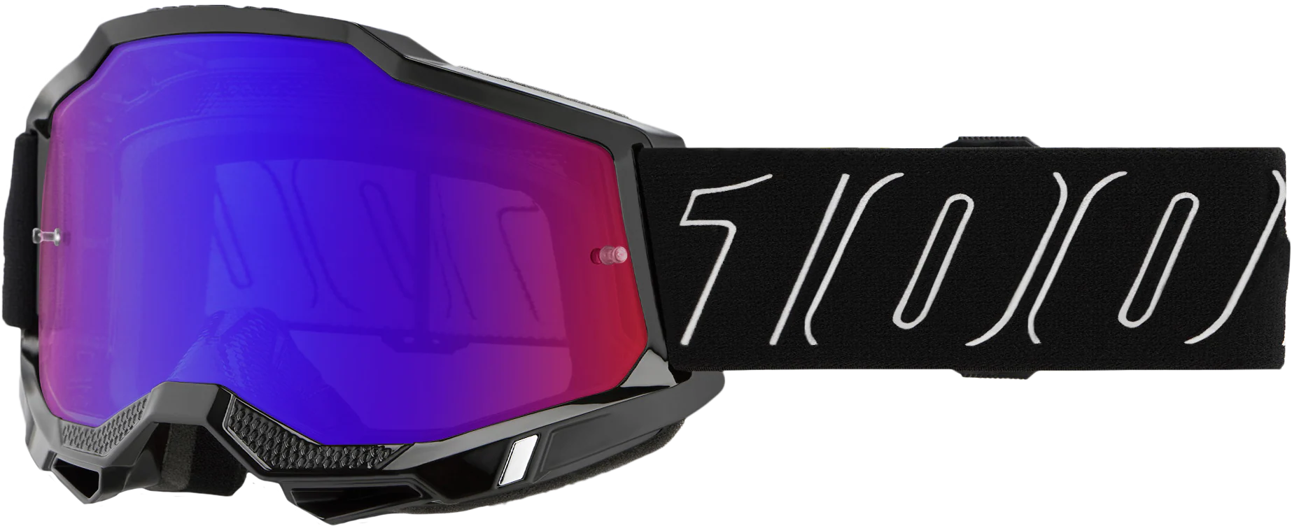 Accuri 2 Goggle Blackline Mirror Red/Blue Lens