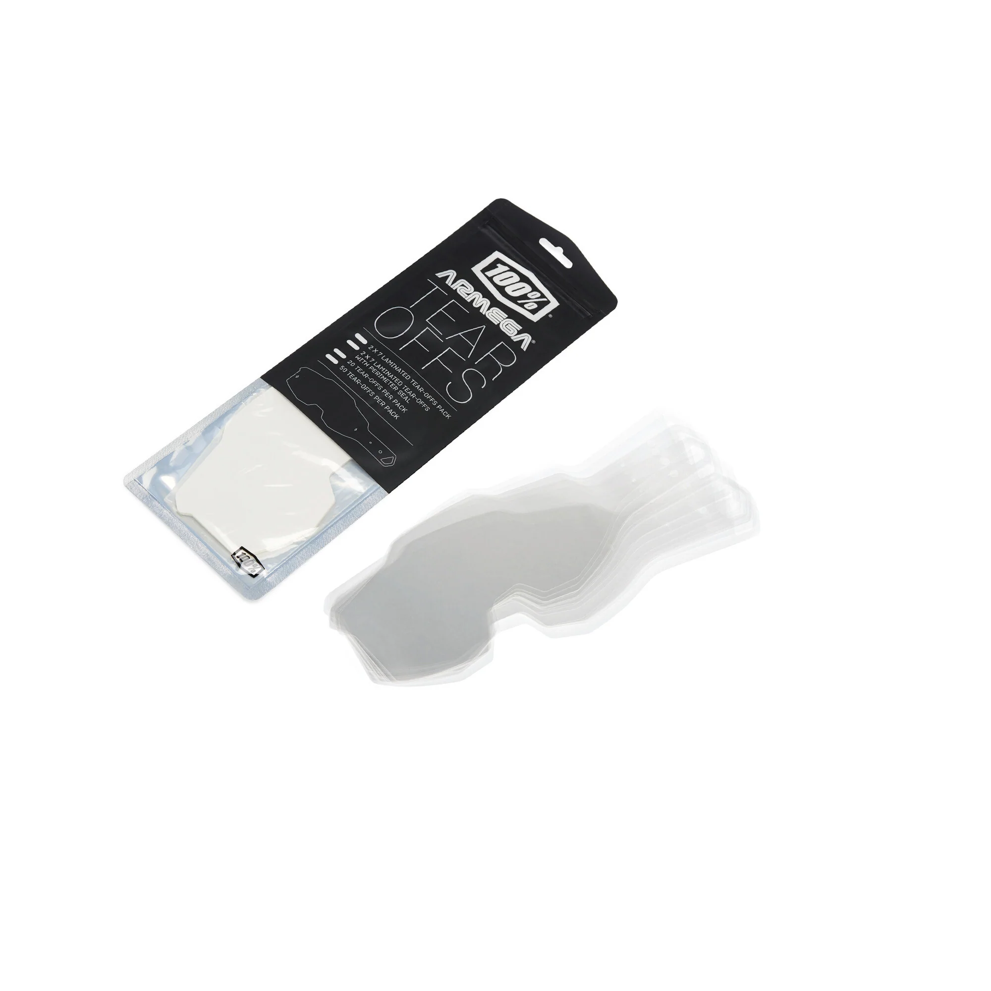 Armega/Armatic Standard Tear-Offs 50 Pk