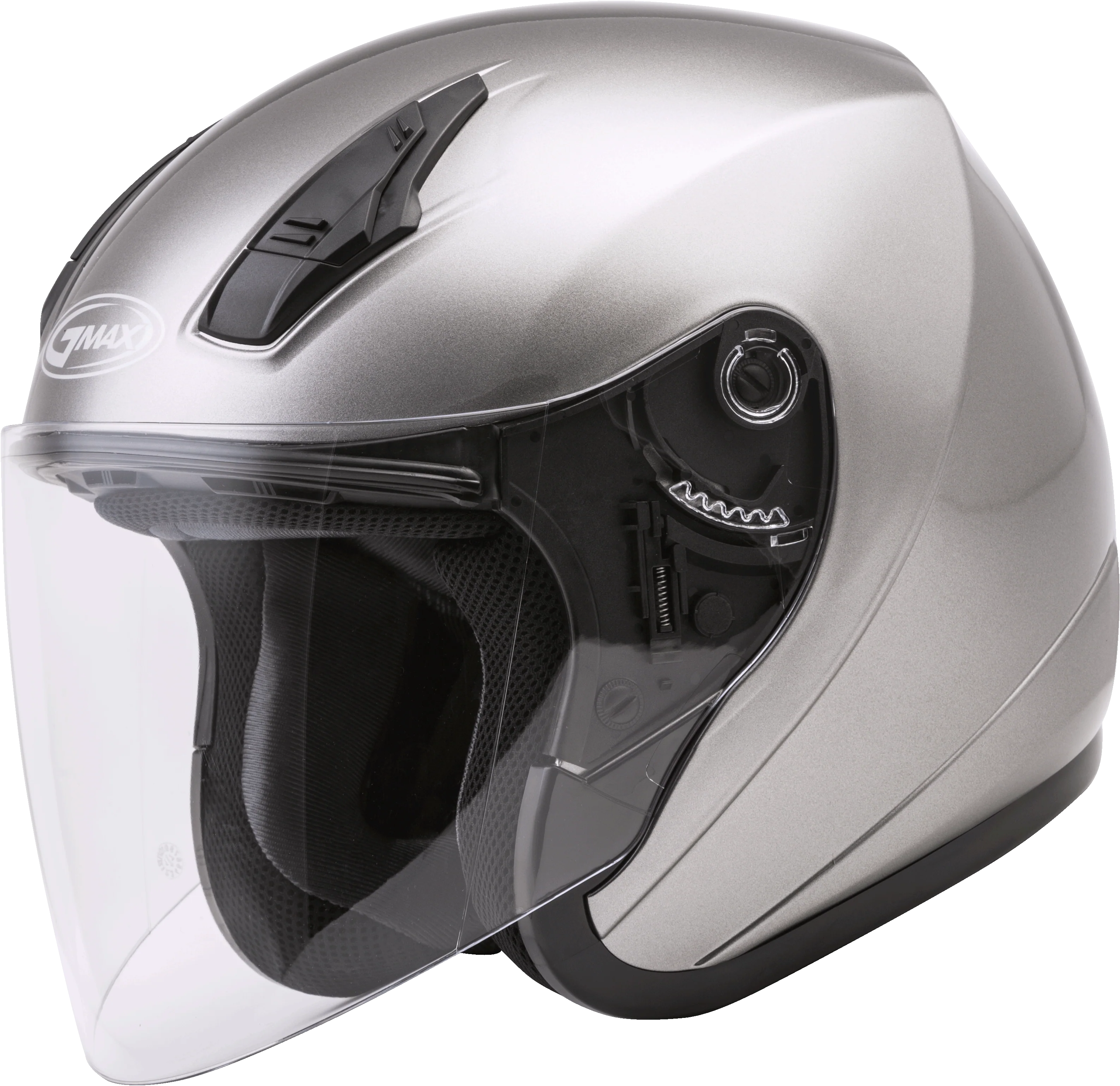 Of-17 Open-Face Helmet Titanium 3x