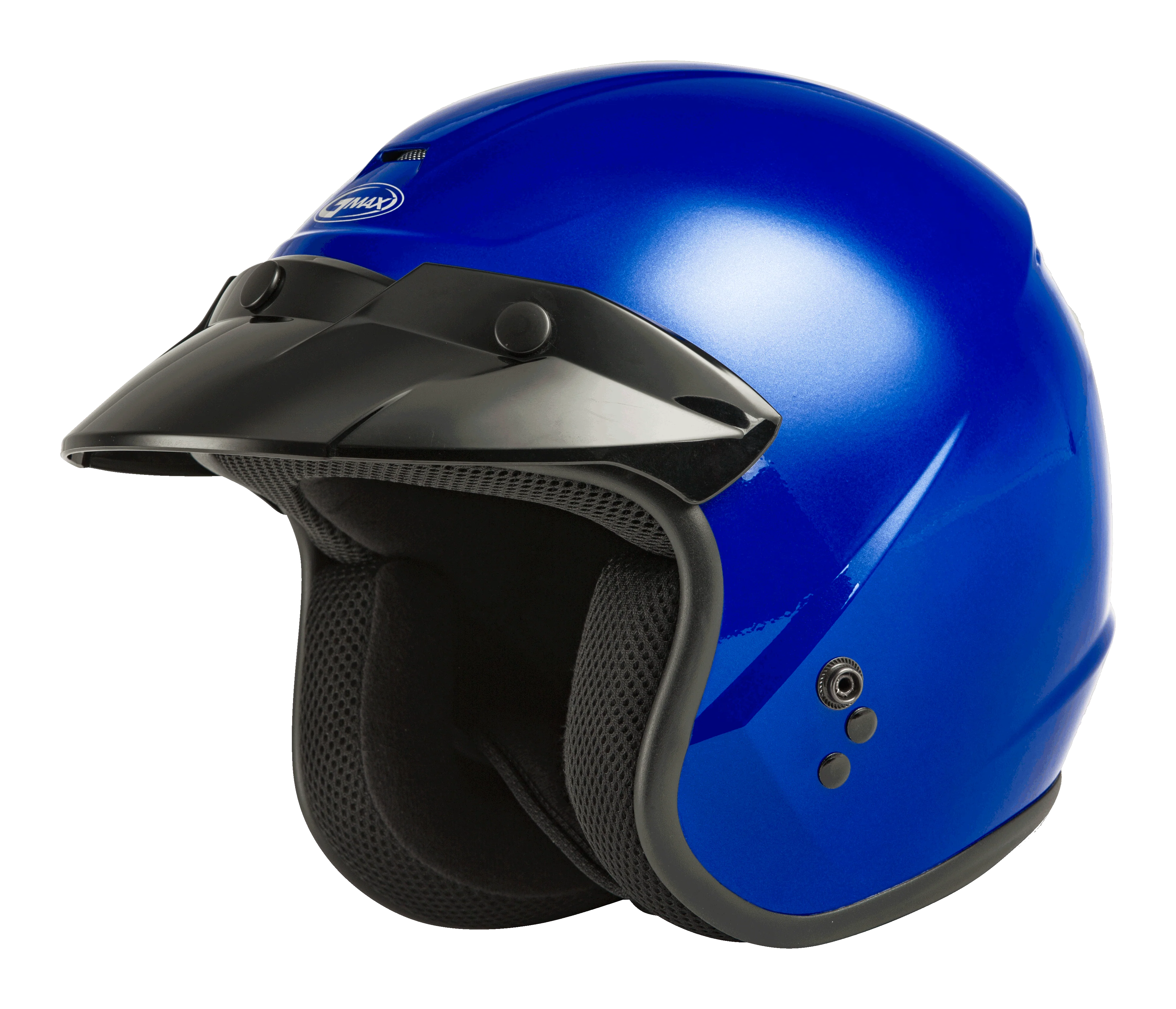 Youth Of-2y Open-Face Helmet Blue Ym