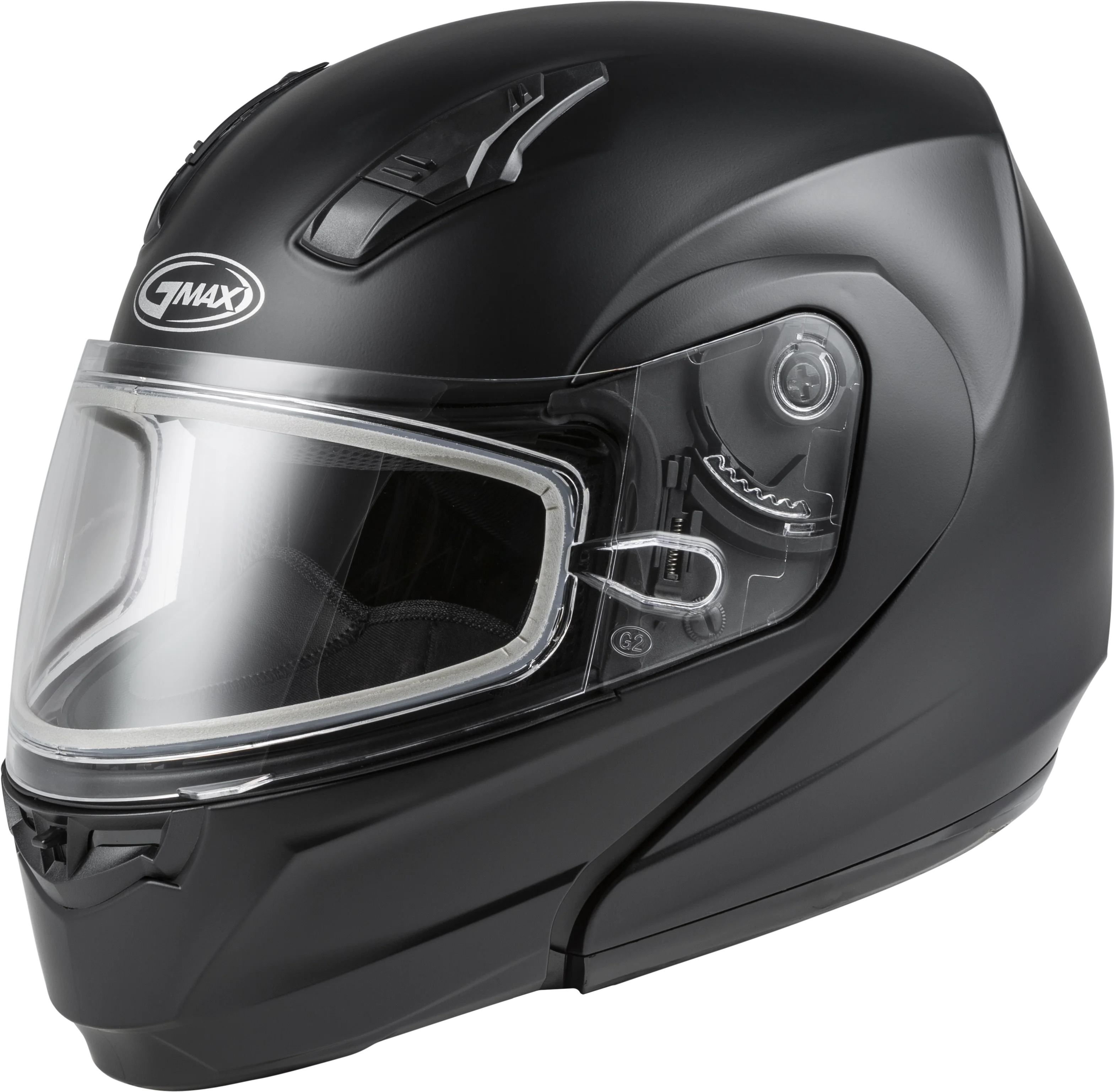 Md-04s Modular Snow Helmet Matte Black Xs