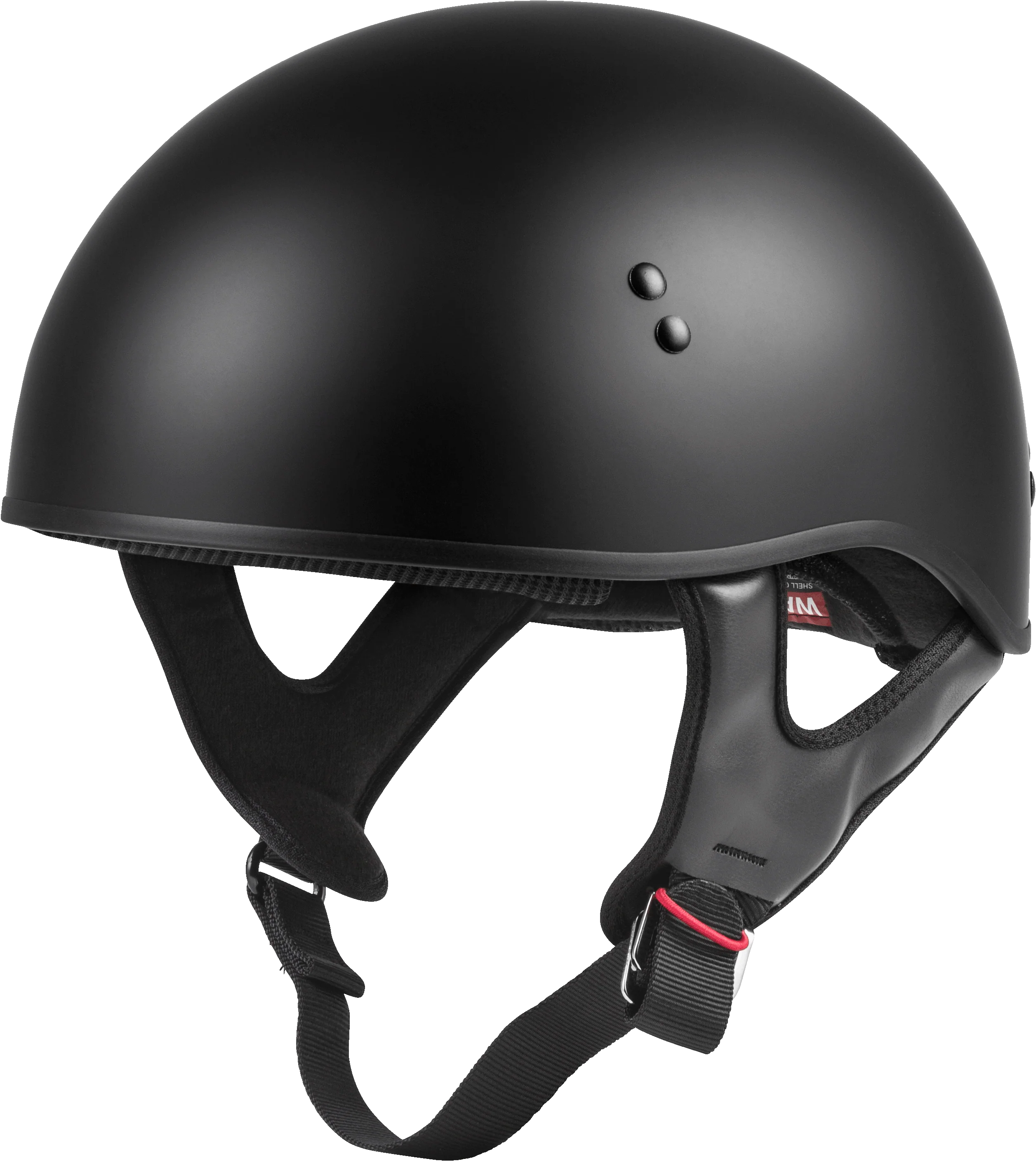 Hh-45 Half Helmet Naked Matte Black 2x