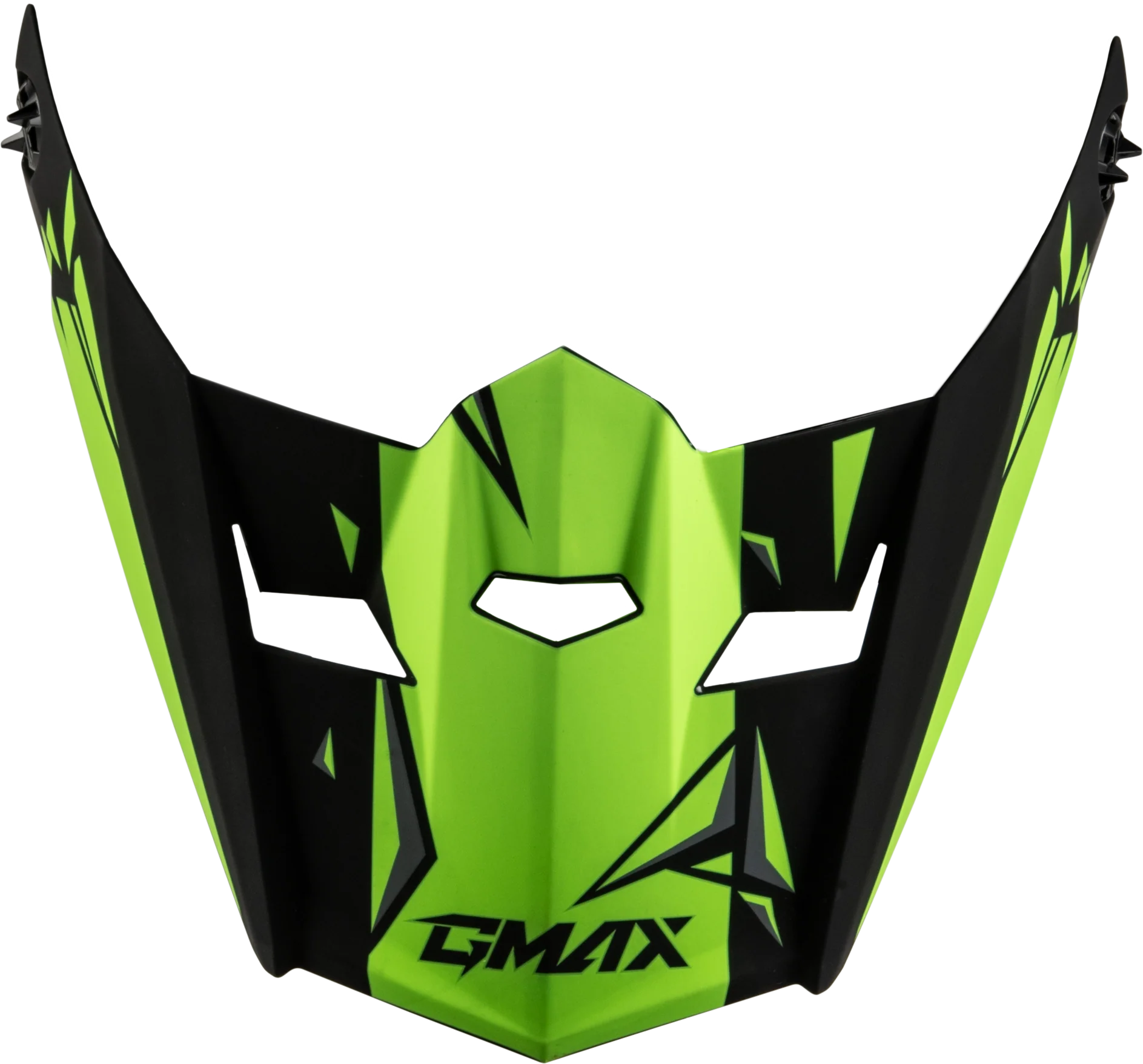 Youth Mx-46y Unstable Visor Matte Black/Green Ys-Yl