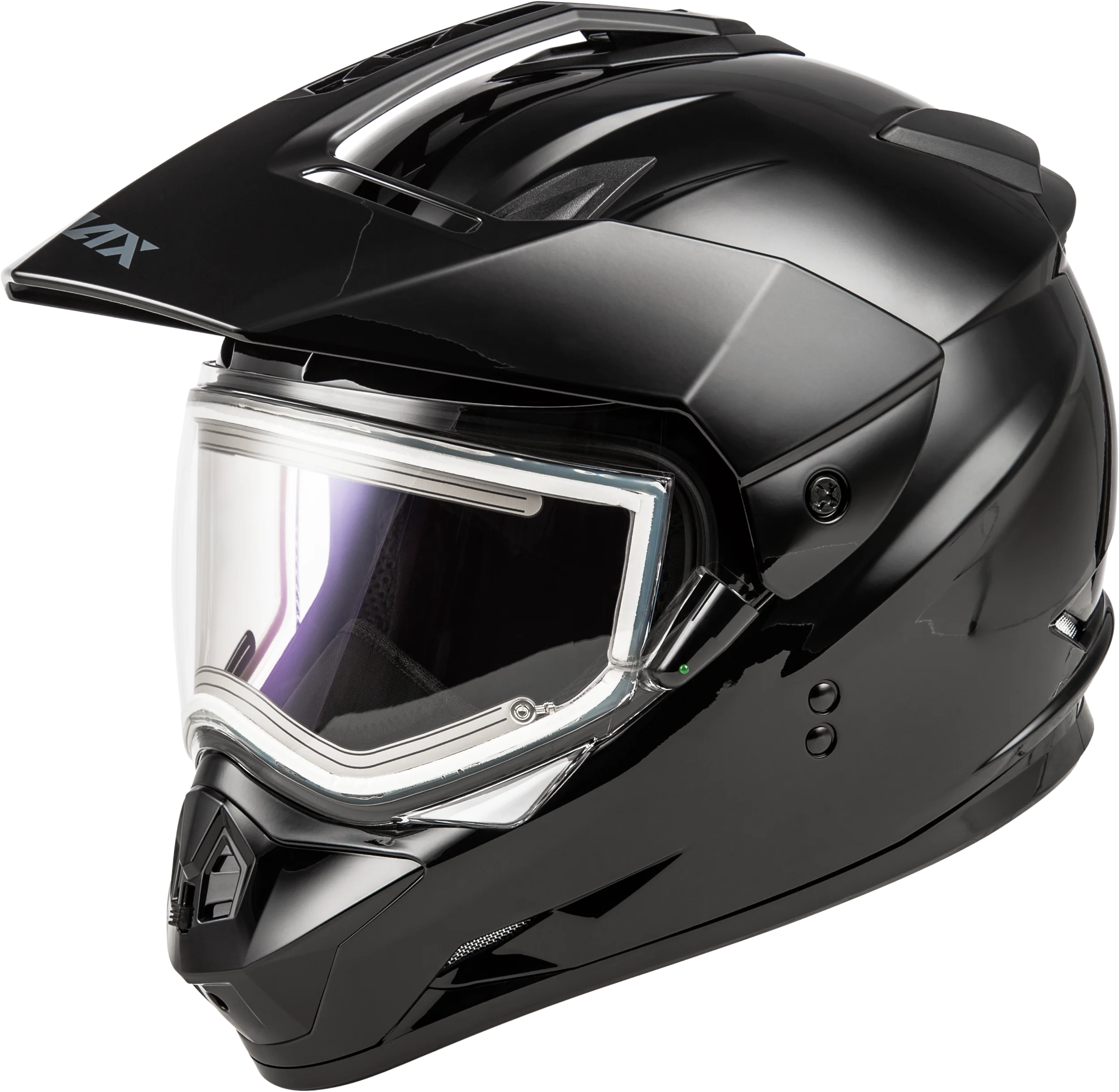 Gm-11s Snow Helmet W/ Electric Shield Black 3x