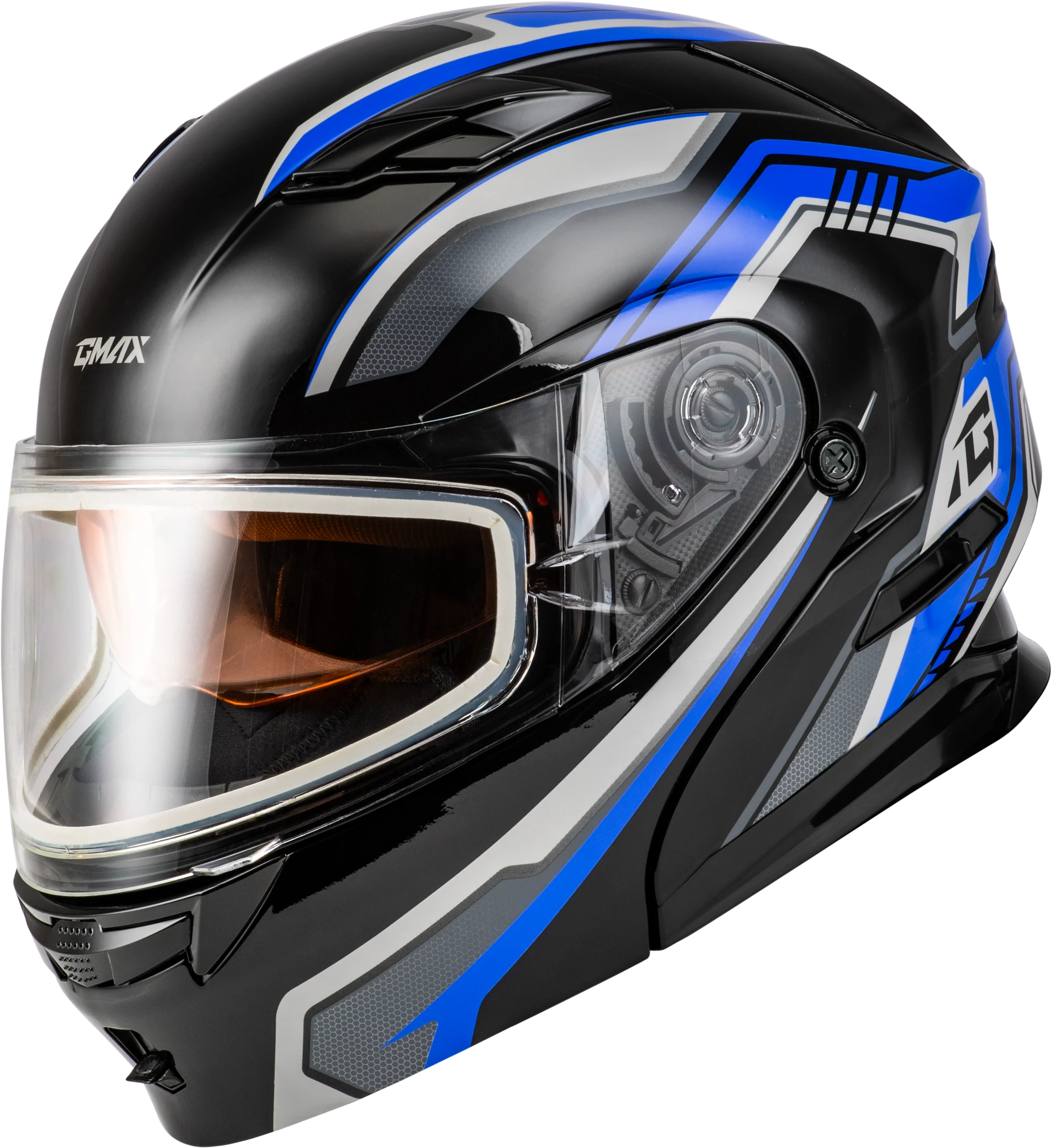 Md-01s Transistor Snow Helmet Blue/Black 2x