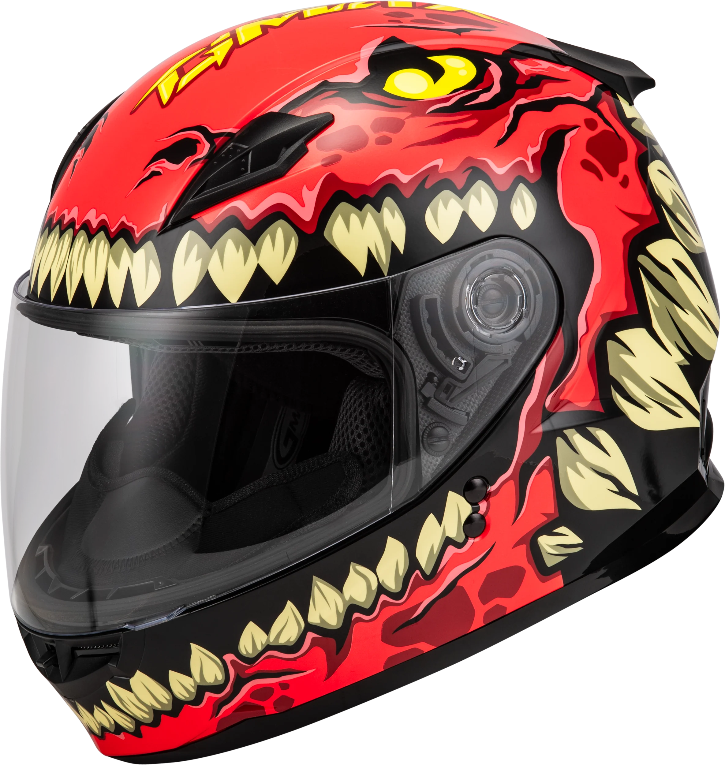 Youth Gm-49y Drax Helmet Red Ys
