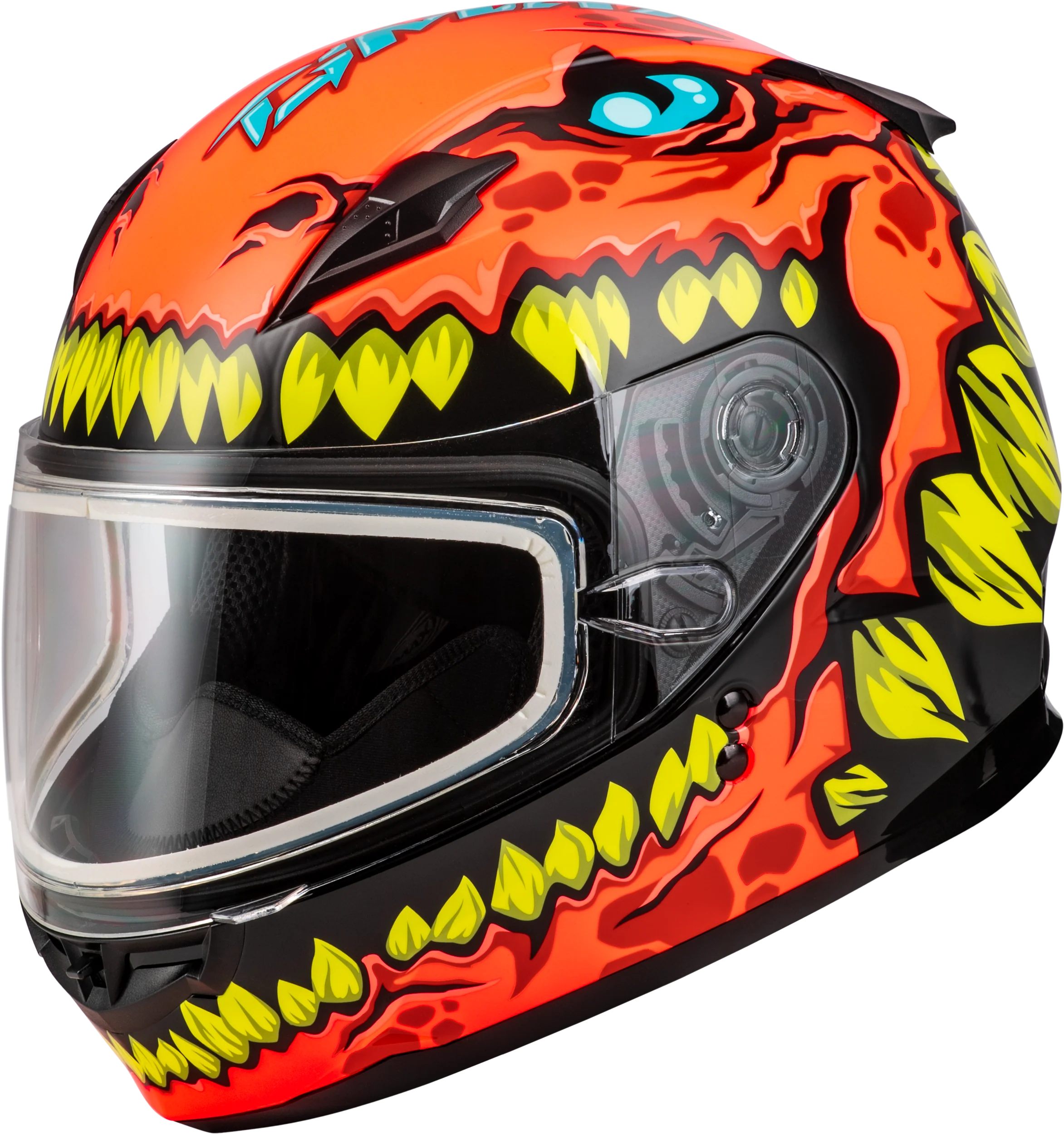 Youth Gm-49y Drax Snow Helmet Orange Yl