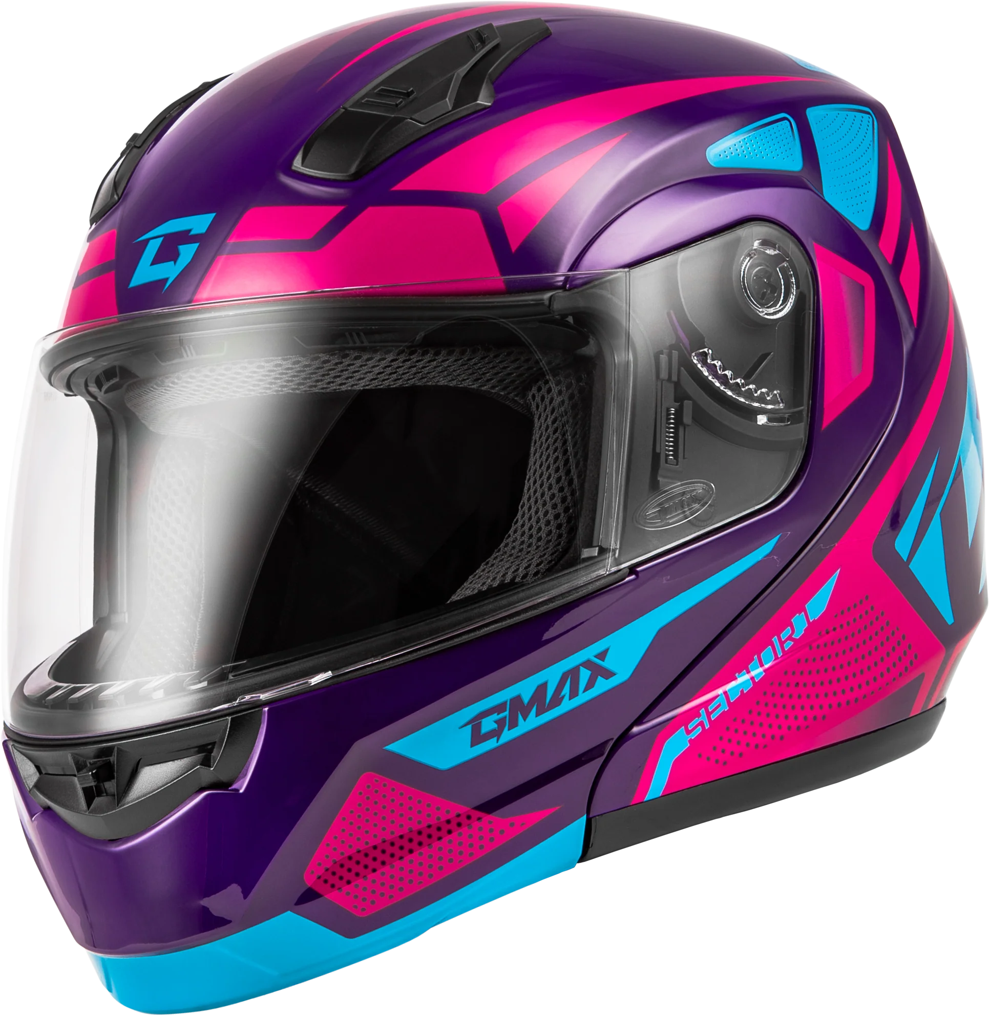 Md-04 Sector Helmet Violet/Pink Lg
