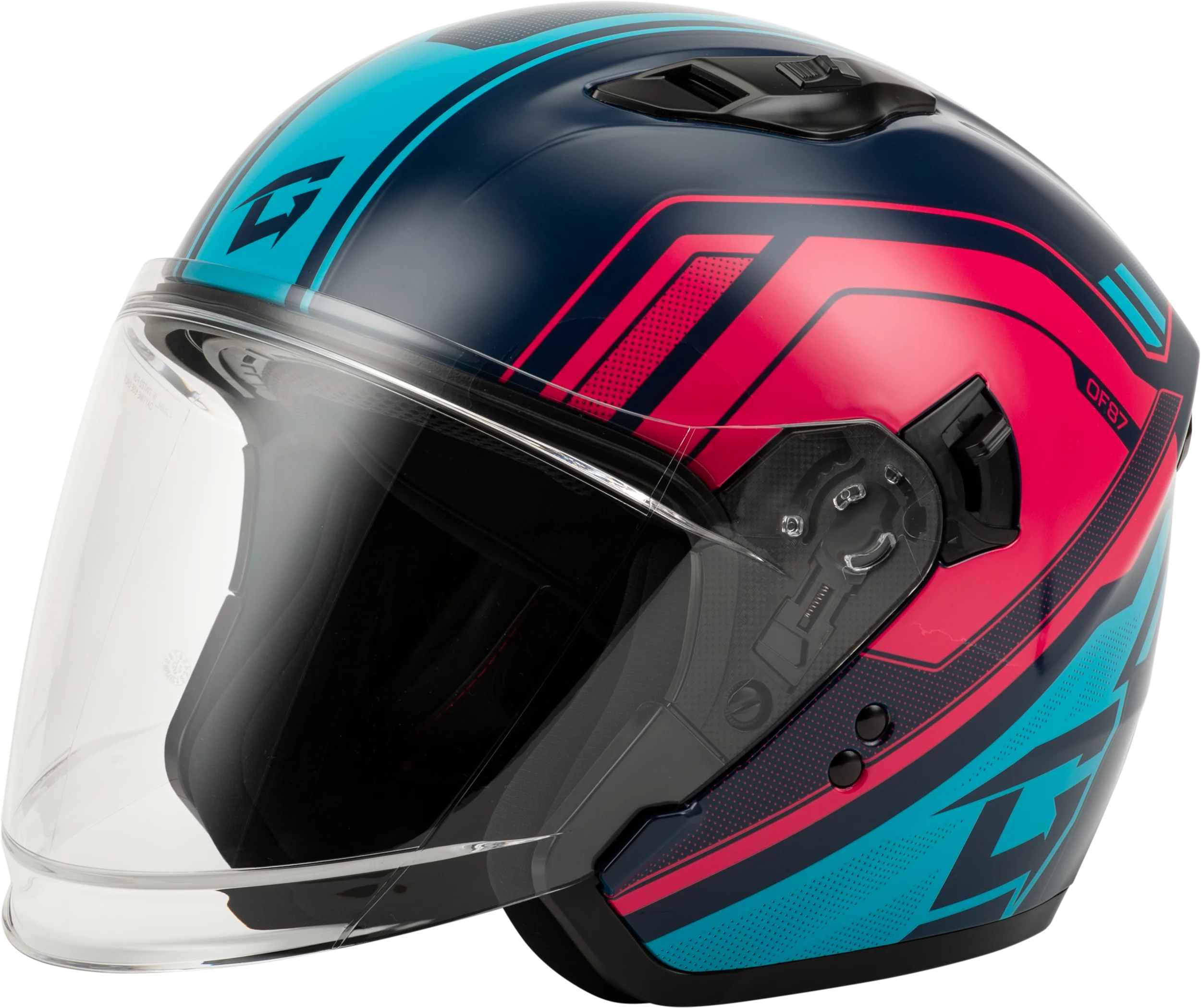 Of-87 Duke Helmet Blue/Red 3x