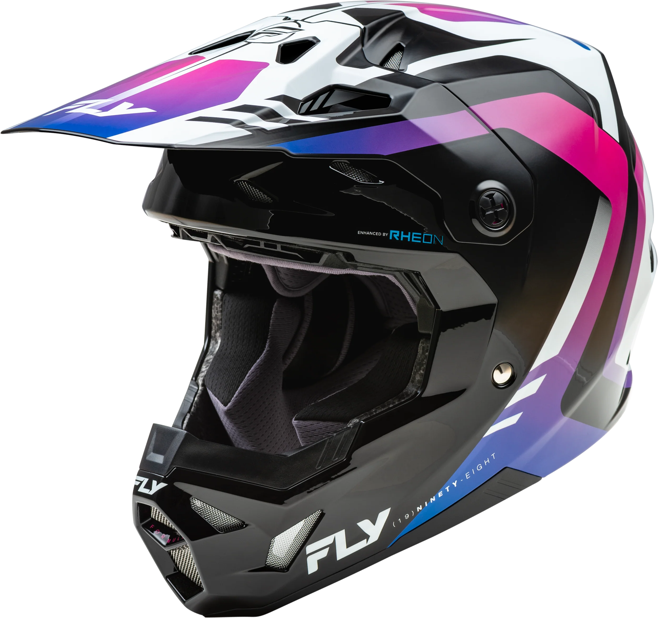 Formula Cp Krypton Helmet White/Black/Purple Xl