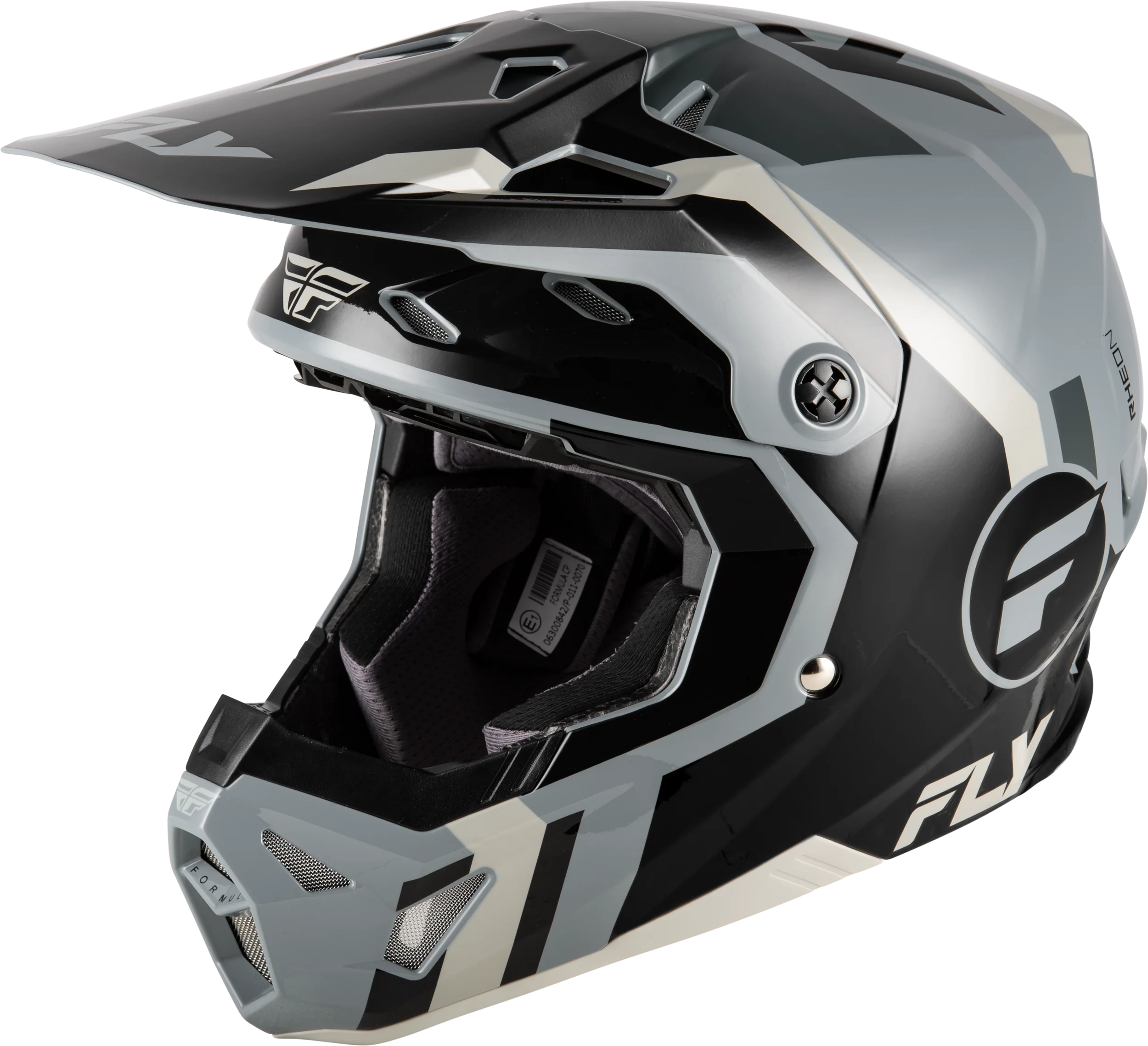 Youth Formula Cp Seal Helmet Black/Grey/Light Grey Yl