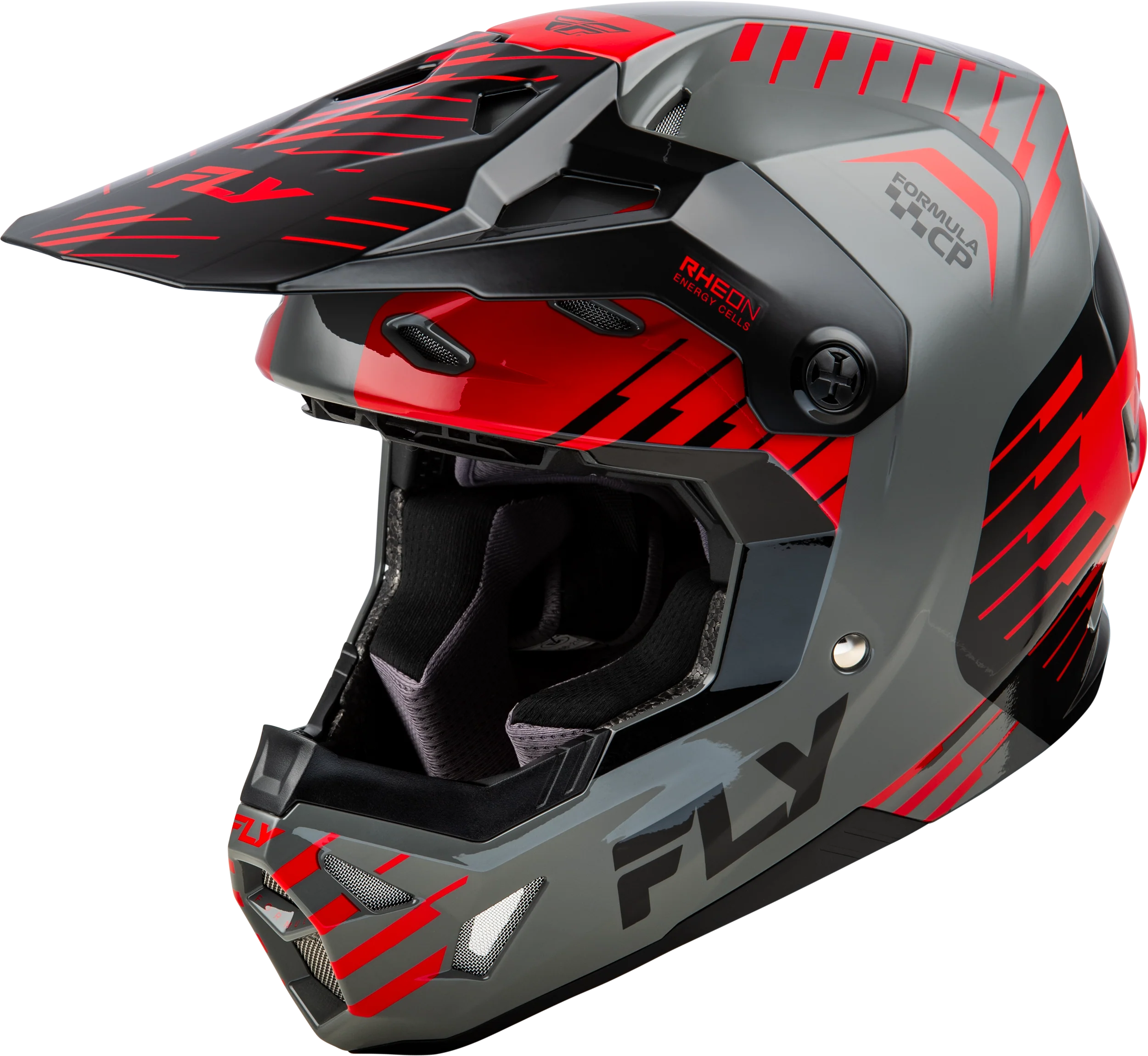 Formula Cp Slice Helmet Grey/Red/Black Lg