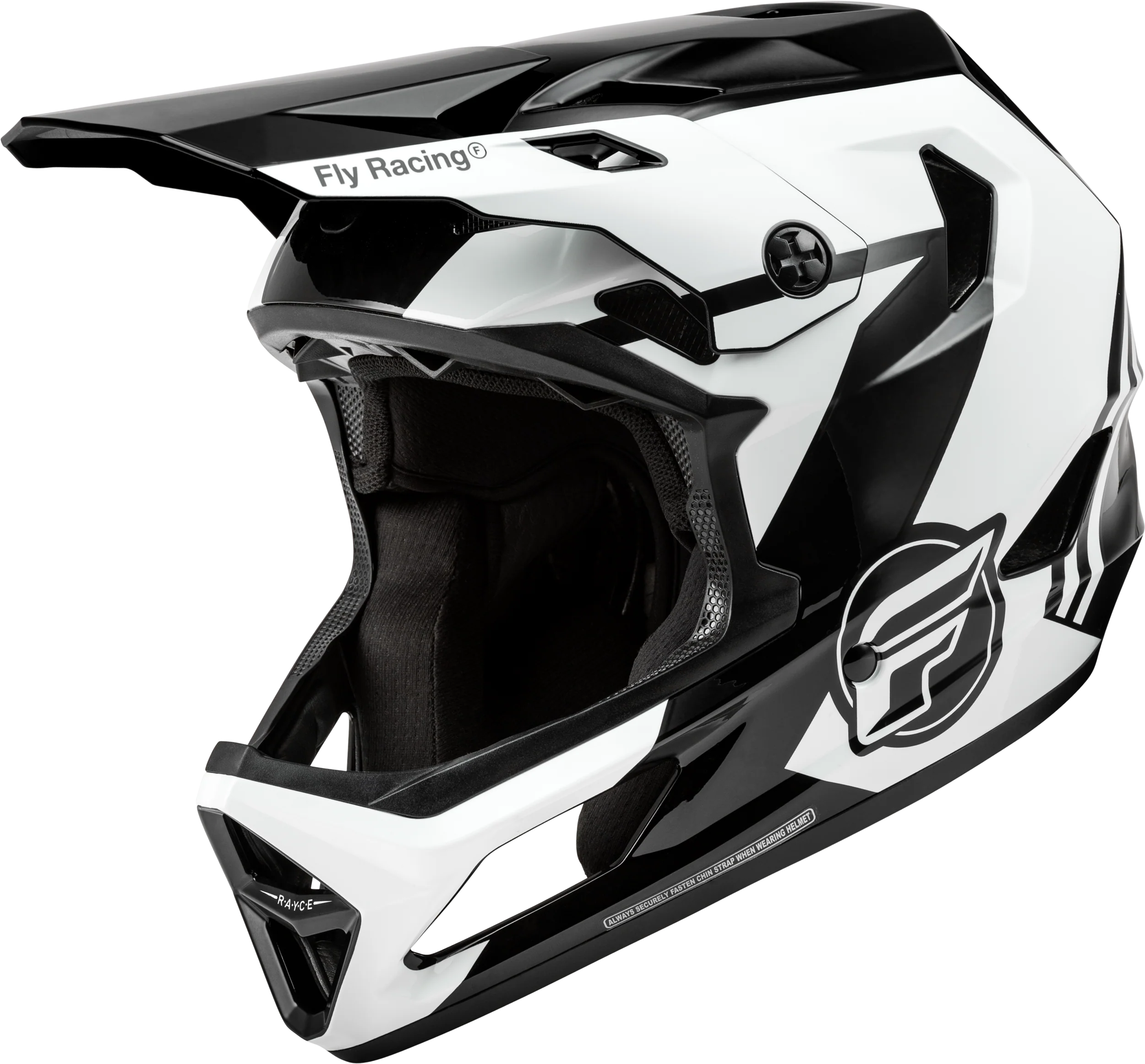 Rayce Bicycle Helmet Black/White/Grey Md