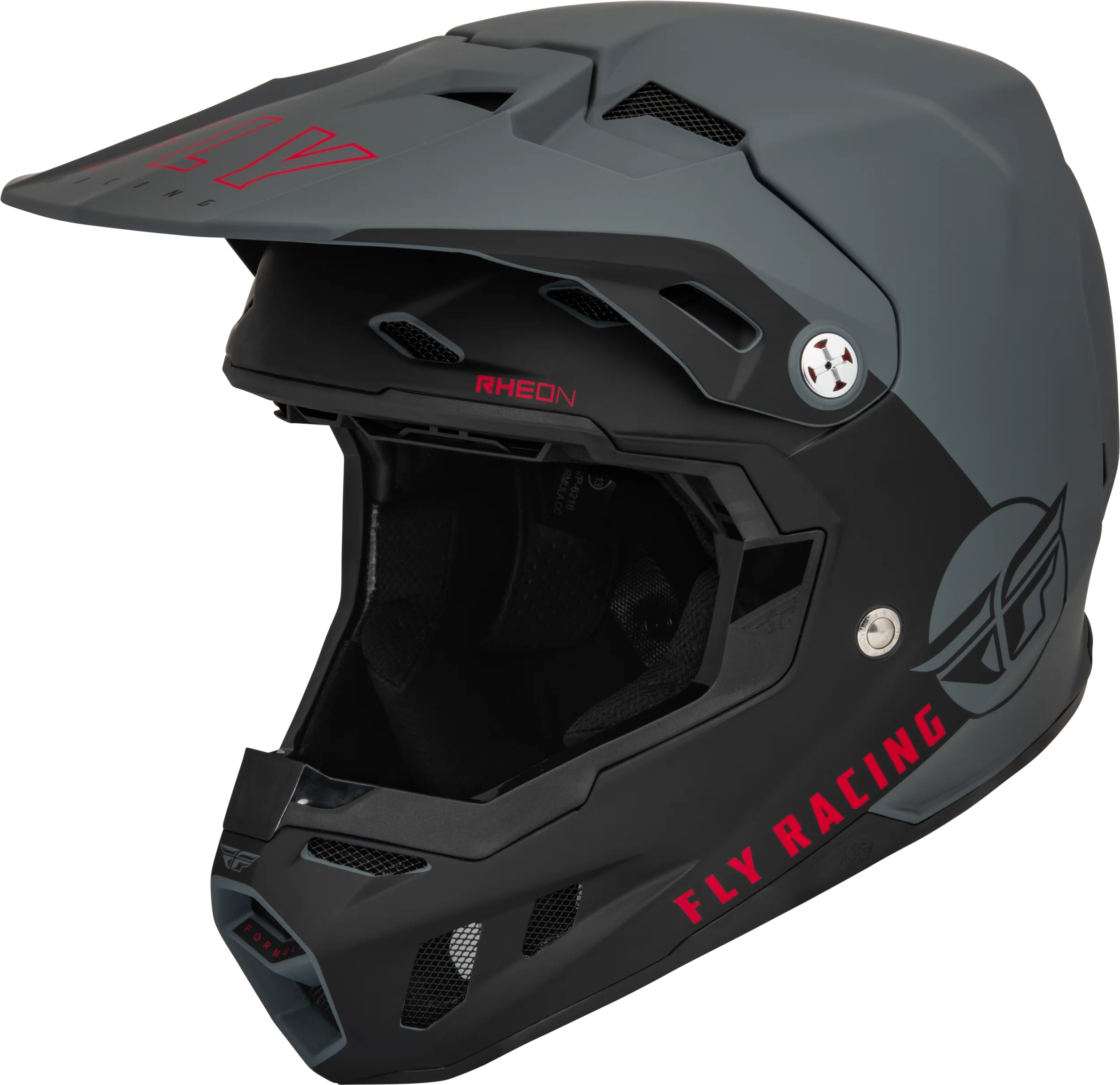 Youth Formula Cc Centrum Helmet Matte Grey/Black Yl