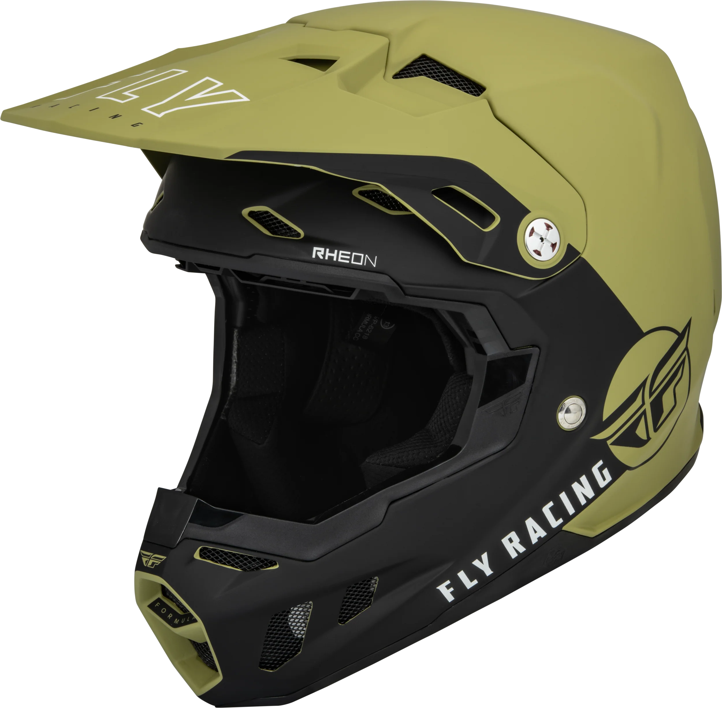 Formula Cc Centrum Helmet Matte Olive Green/Black Sm
