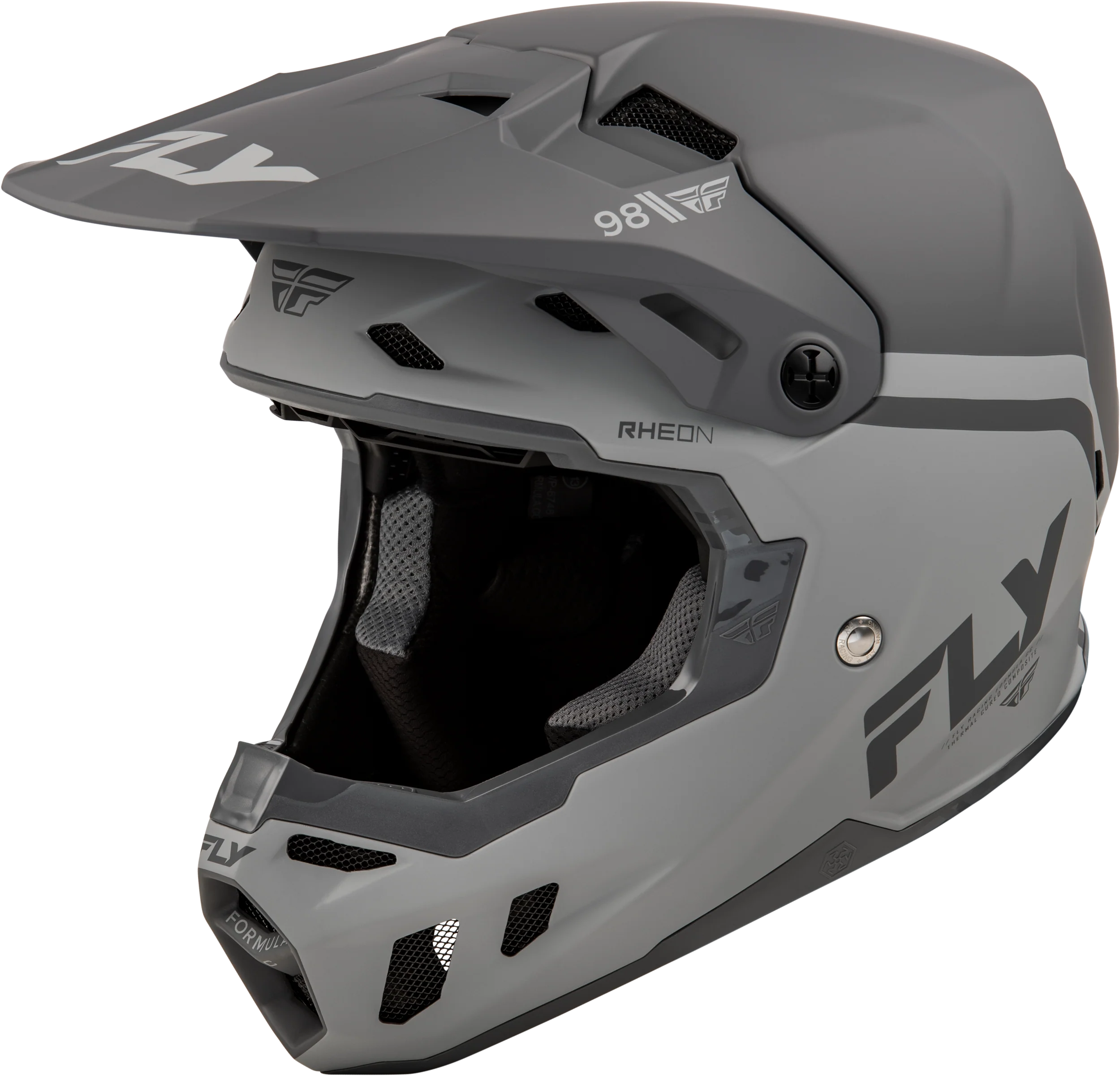Formula Cc Objective Helmet Matte Black/Grey Sm