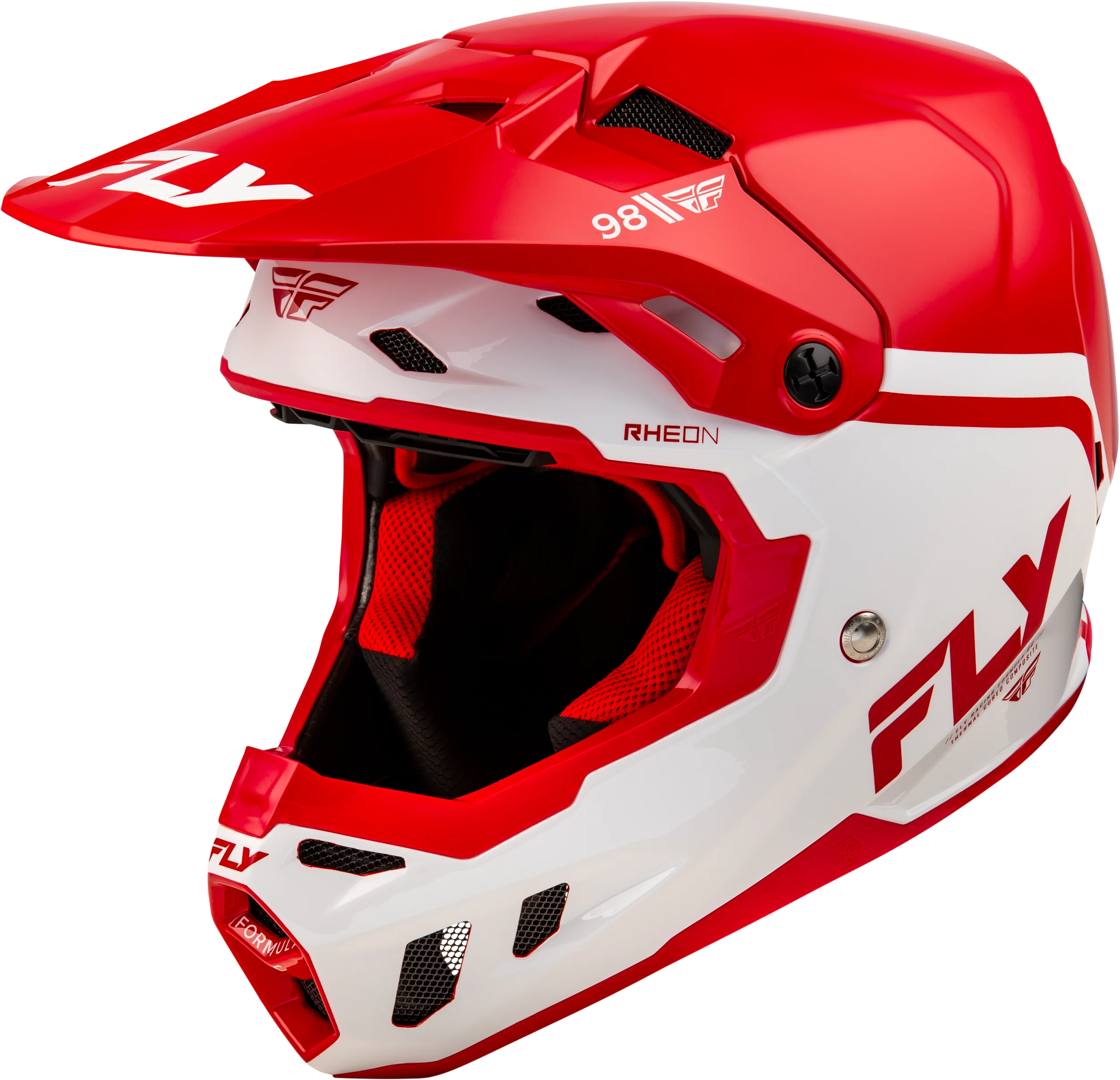 Formula Cc Objective Helmet Red/White Xs