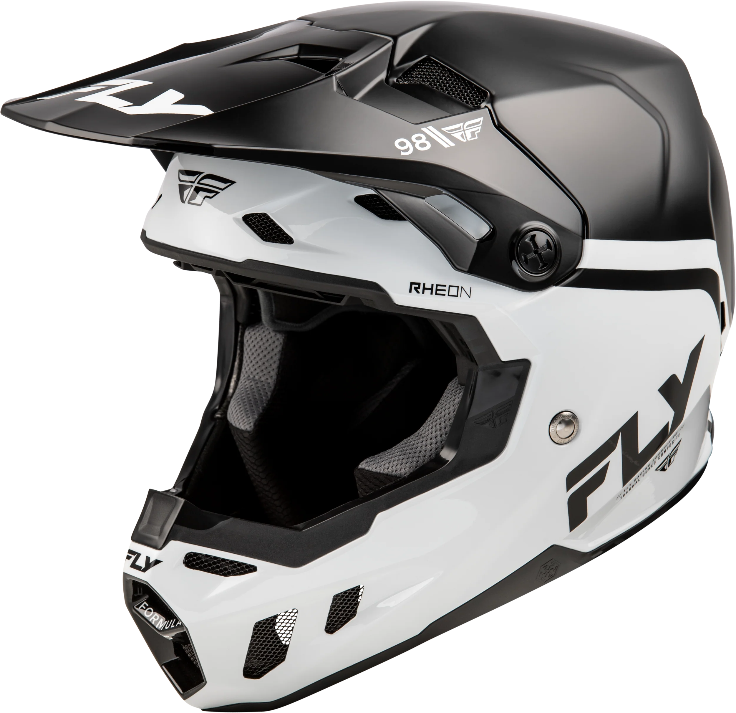 Youth Formula Cc Objective Helmet Black/White Yl