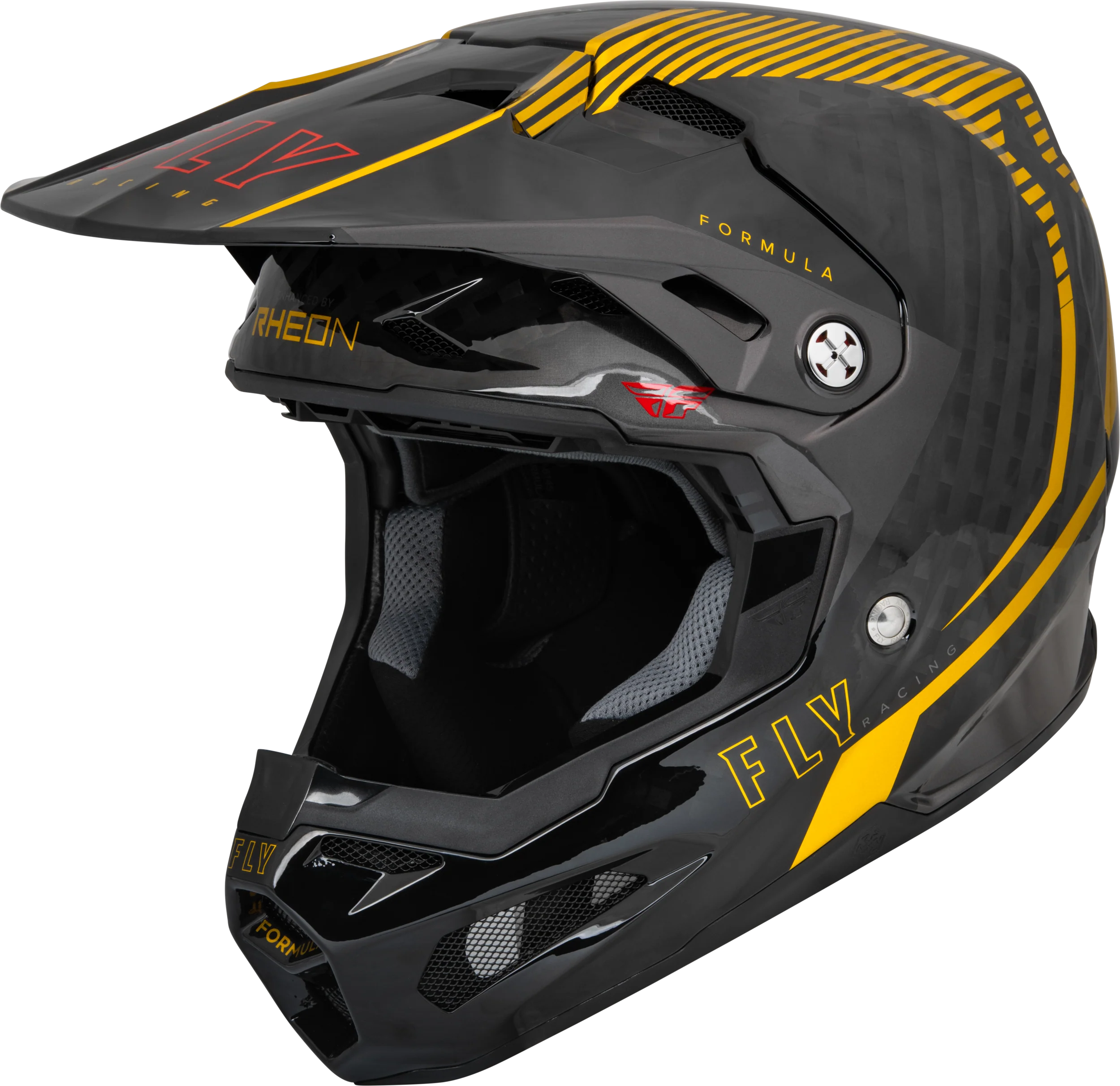 Youth Formula Carbon Tracer Helmet Gold/Black Yl