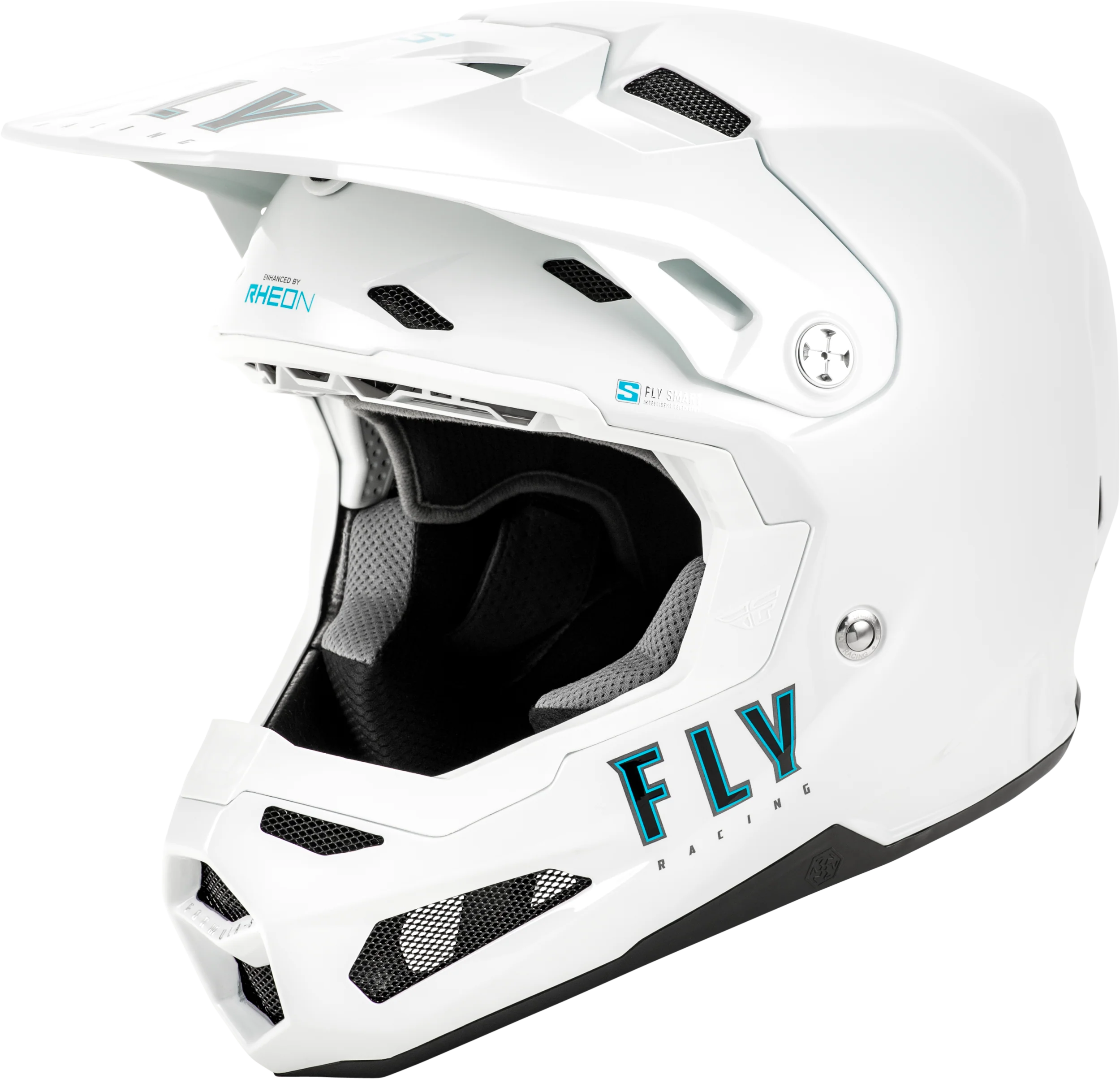 Formula S Carbon Solid Helmet White 2x