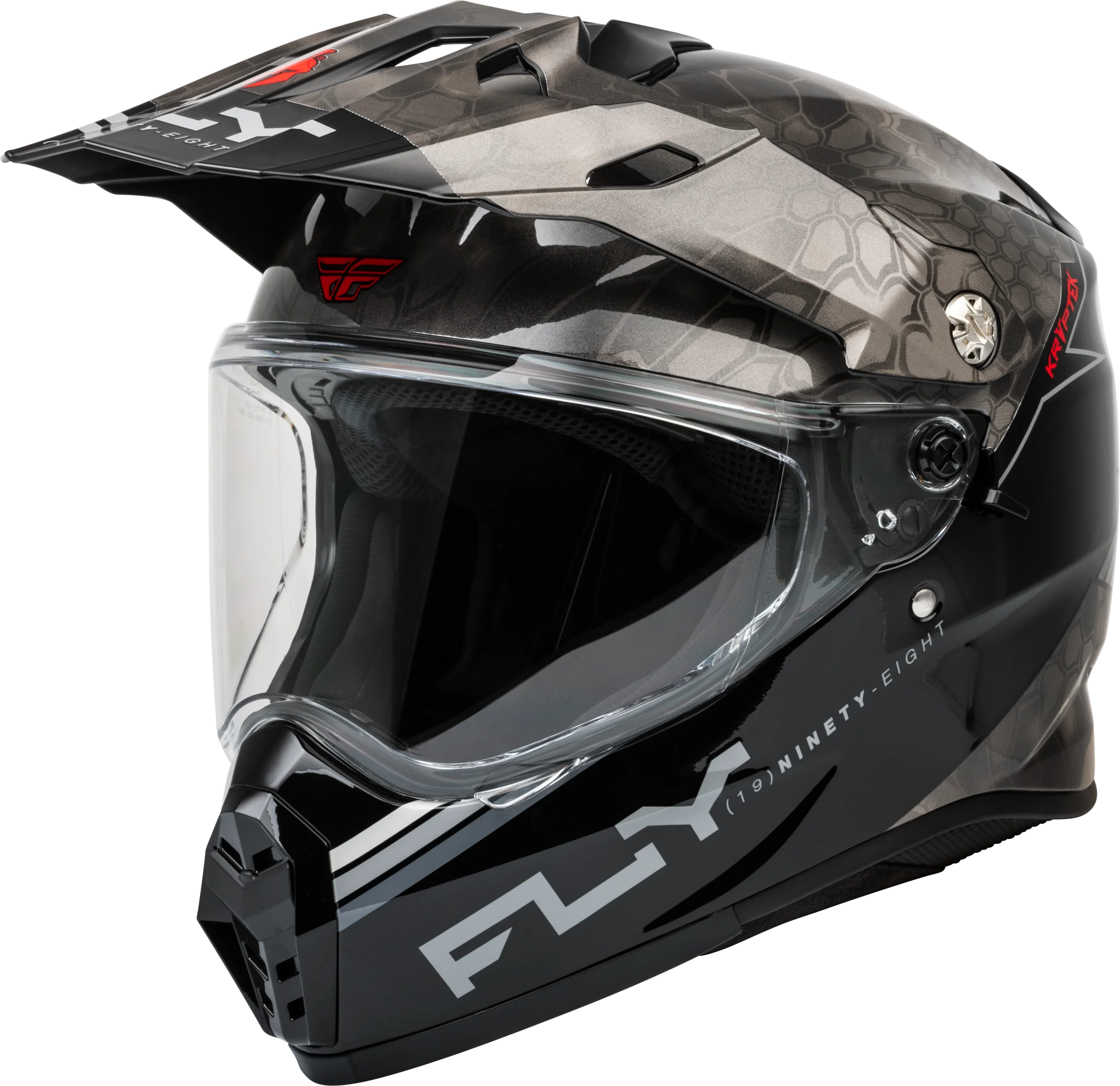 Trekker Kryptek Conceal Helmet Black/Grey/White Lg