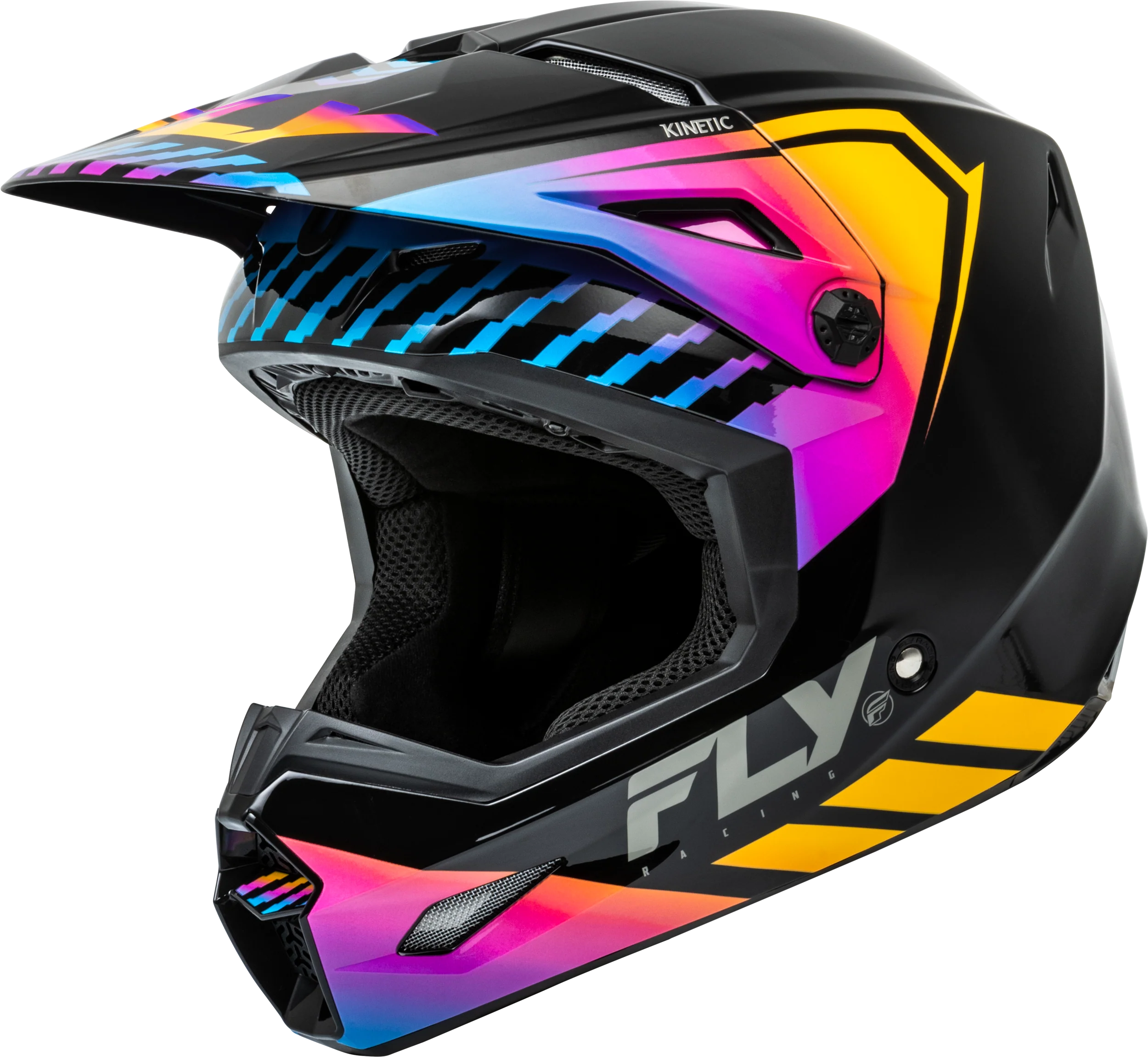Kinetic Menace Helmet Black/Sunrise Sm