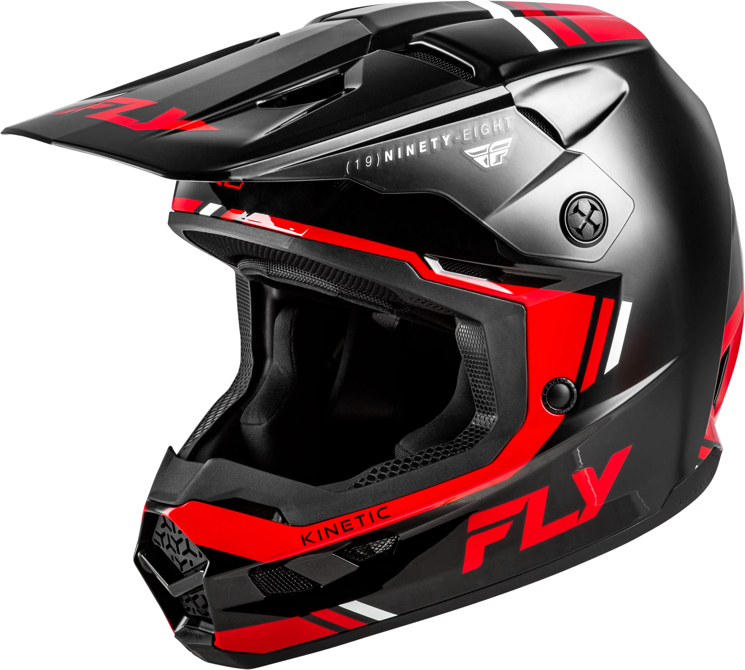 Kinetic Verdict Helmet Black/Red/White 2x