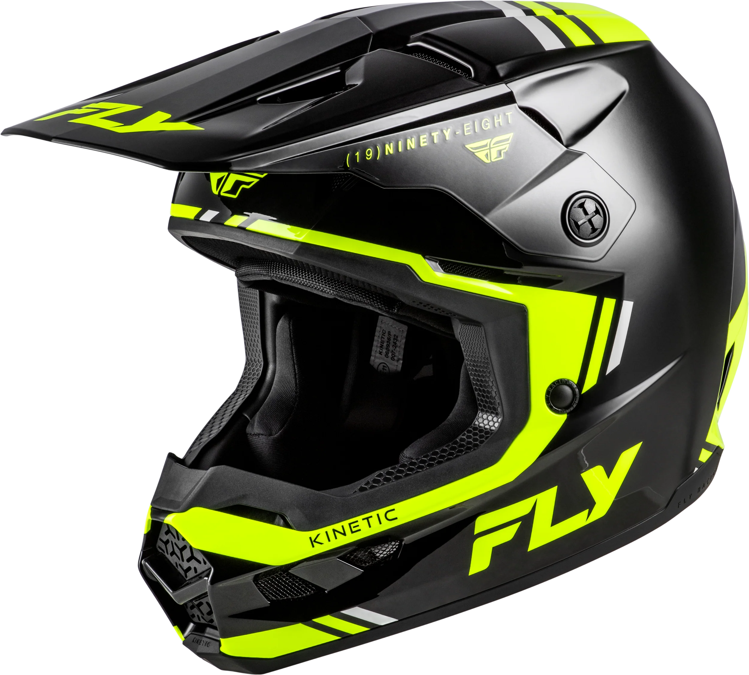 Kinetic Verdict Helmet Black/Hi-Vis/Grey 2x