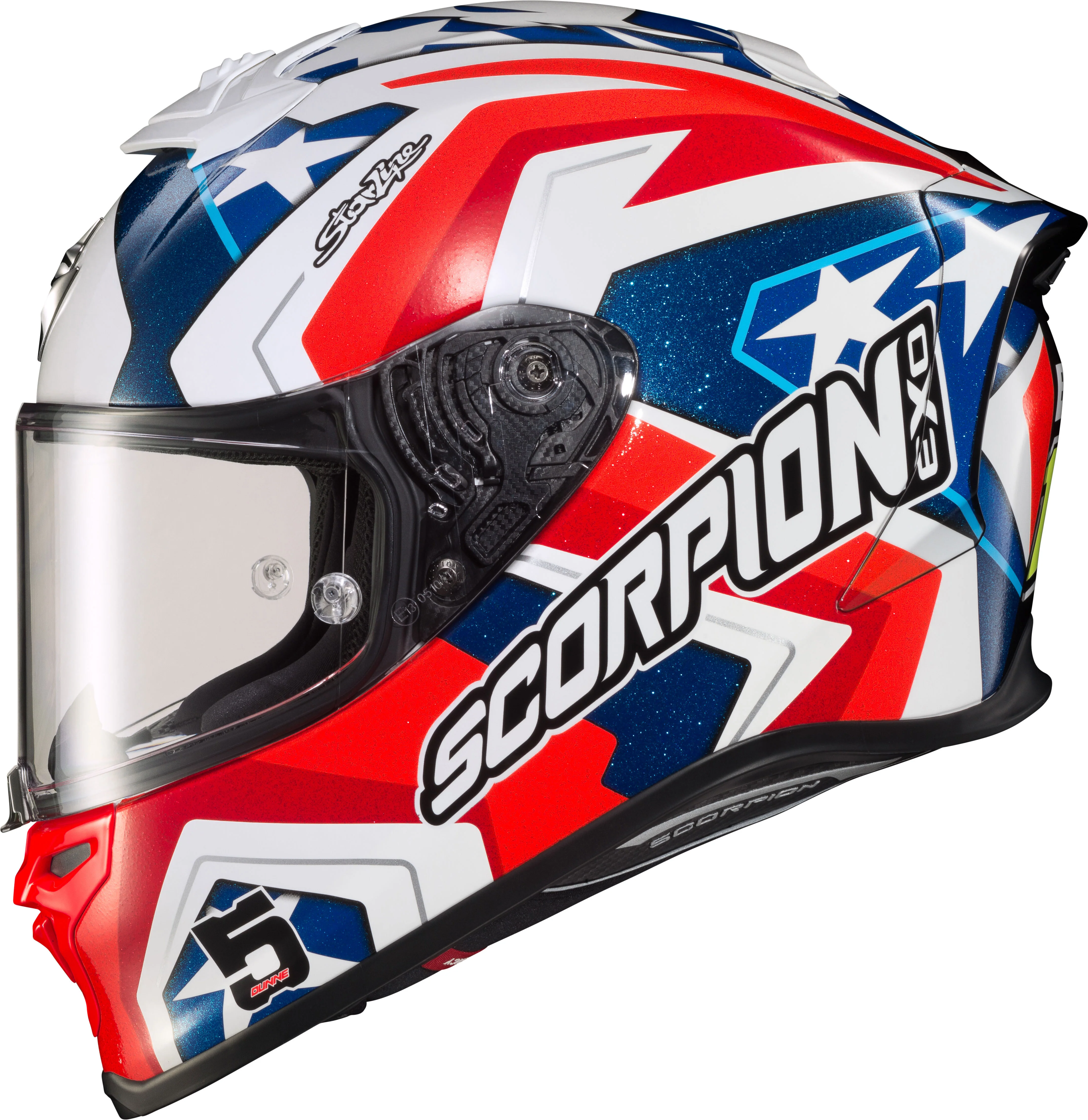 Exo-R1 Air Full Face Helmet Bautista Ls Red/White/Blue Xl