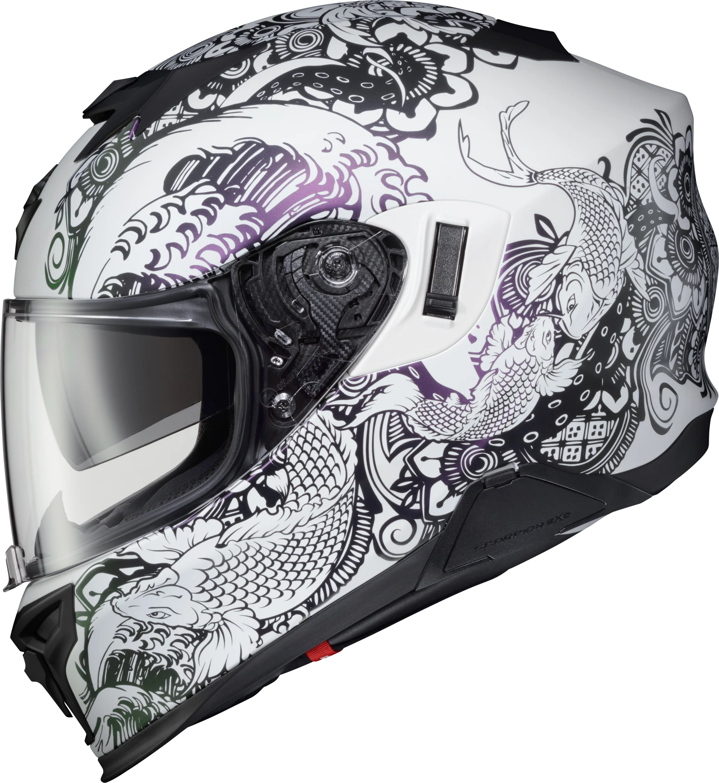 Exo-T520 Helmet Nama-Sushi White/Chameleon Xl