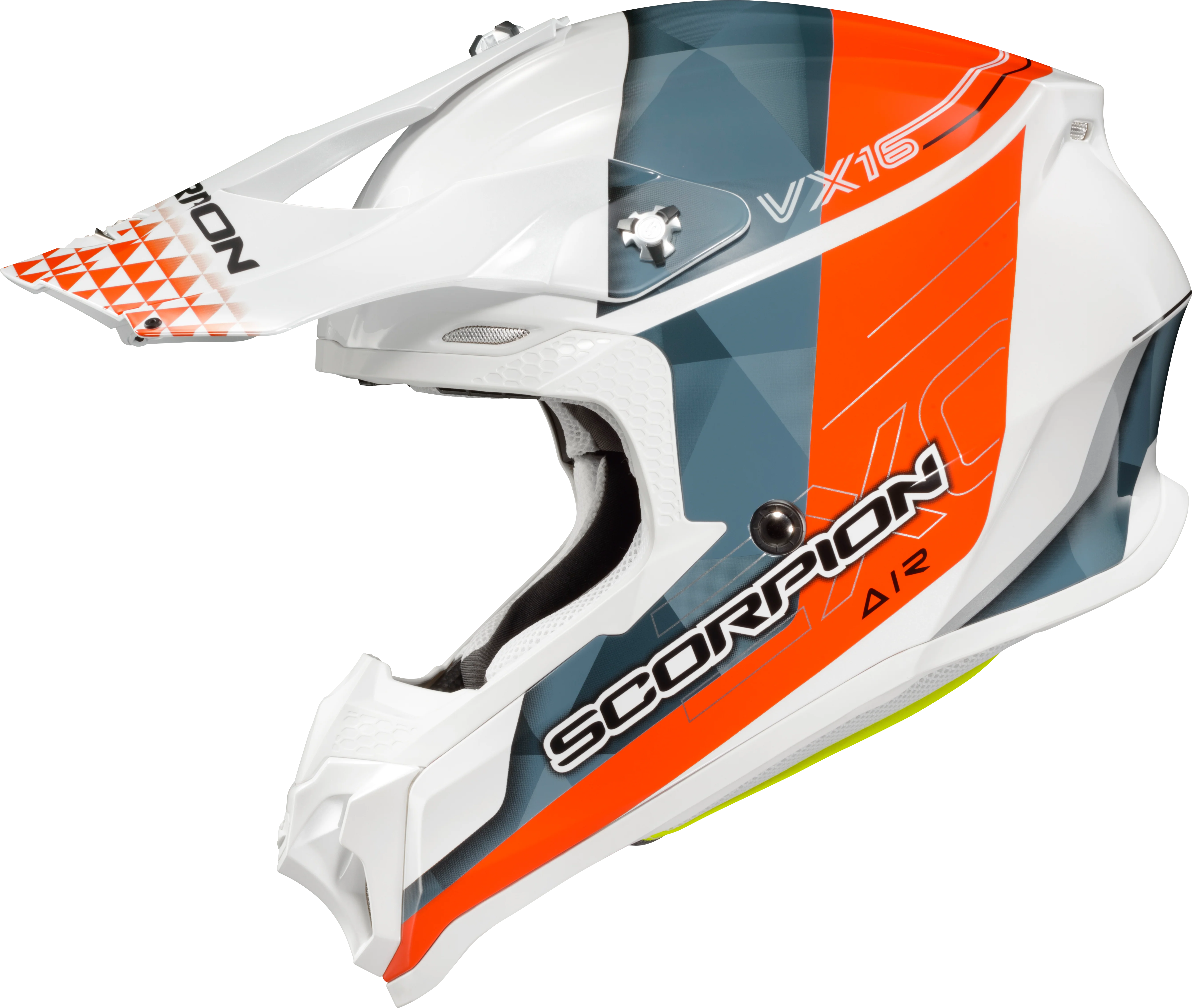 Vx-16 Off-Road Helmet Prism Orange Md