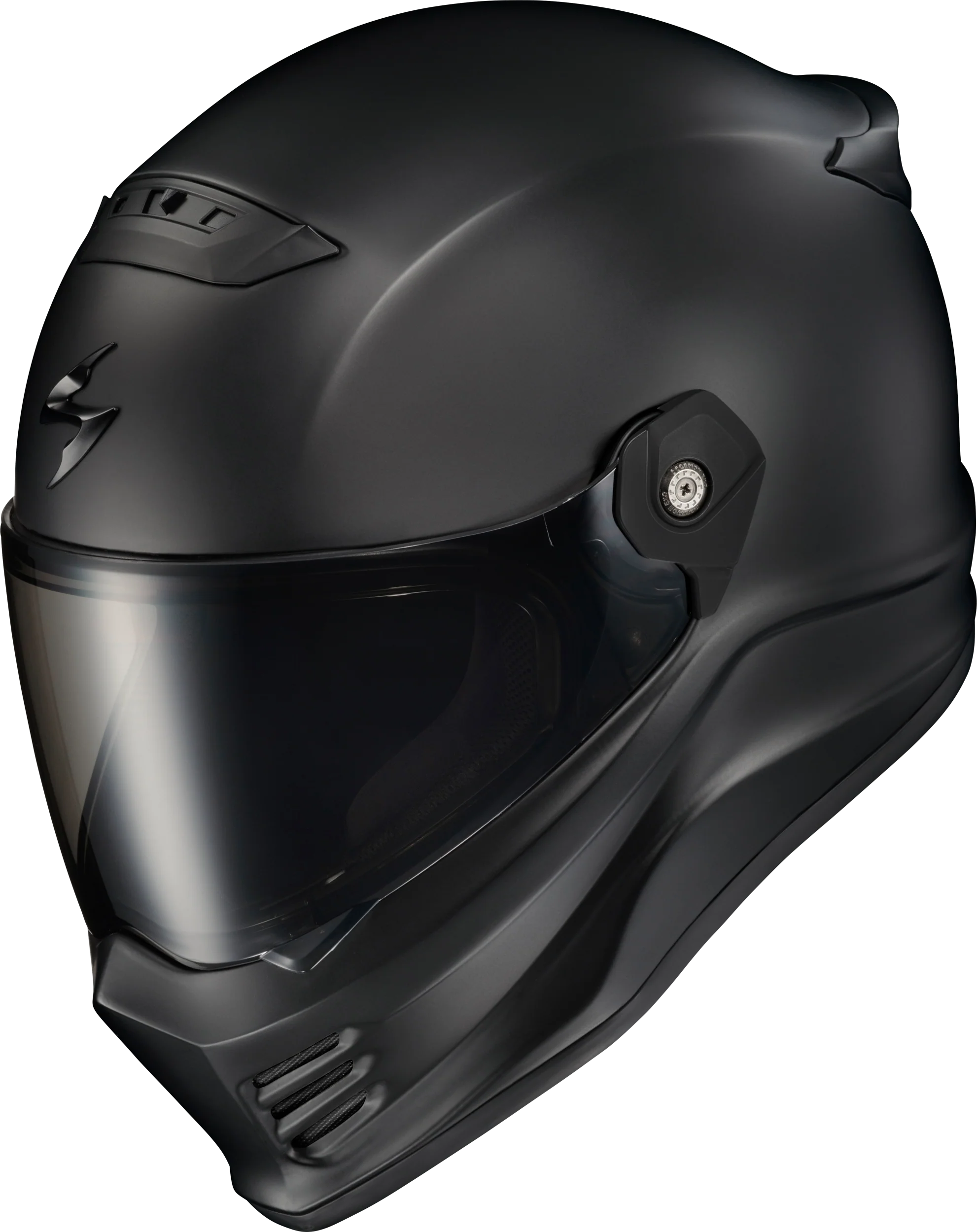 Covert Fx Full Face Helmet Matte Black Lg