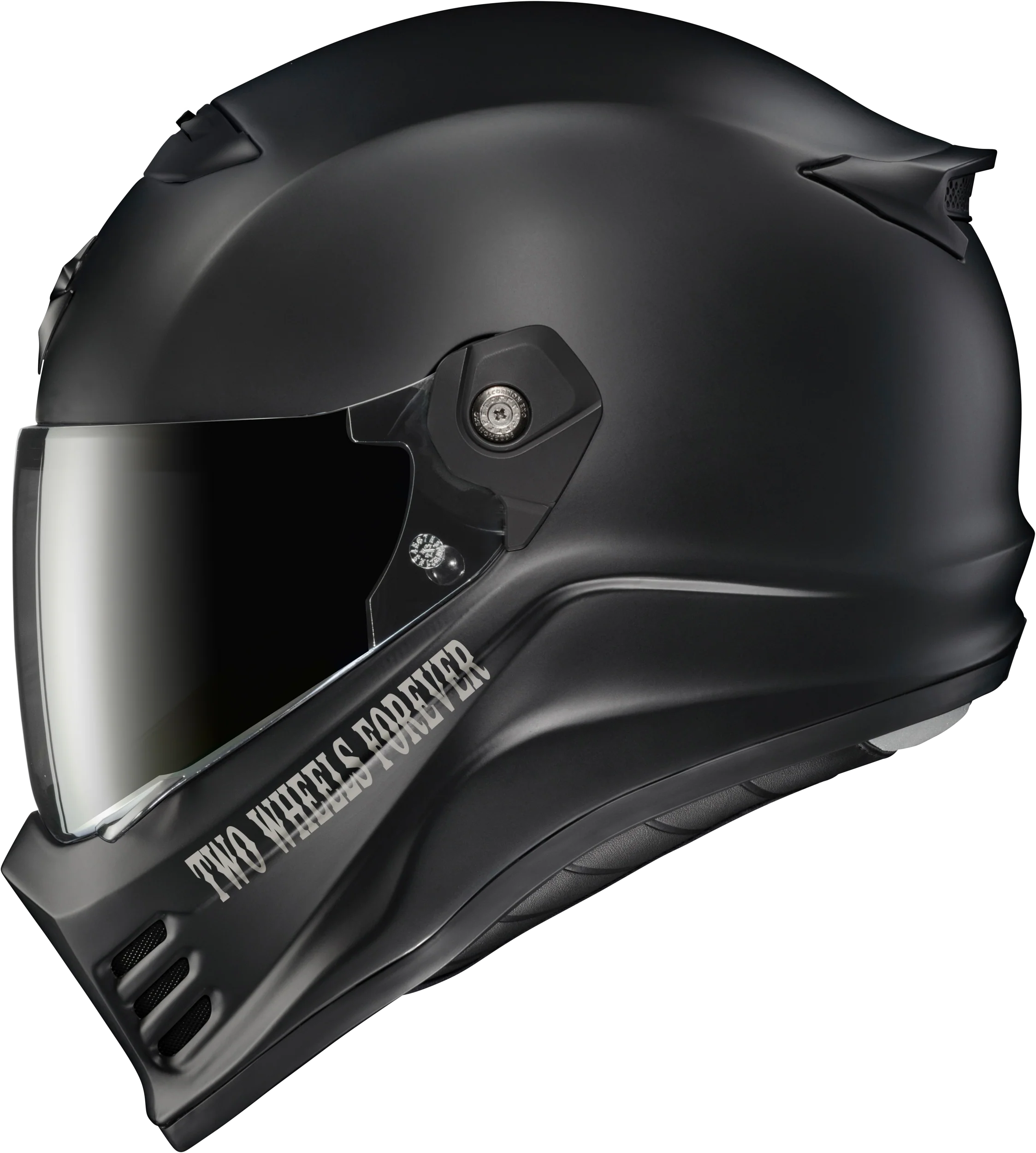 Covert Fx Full Face Helmet Vtwin Visionary Matte Black 2x