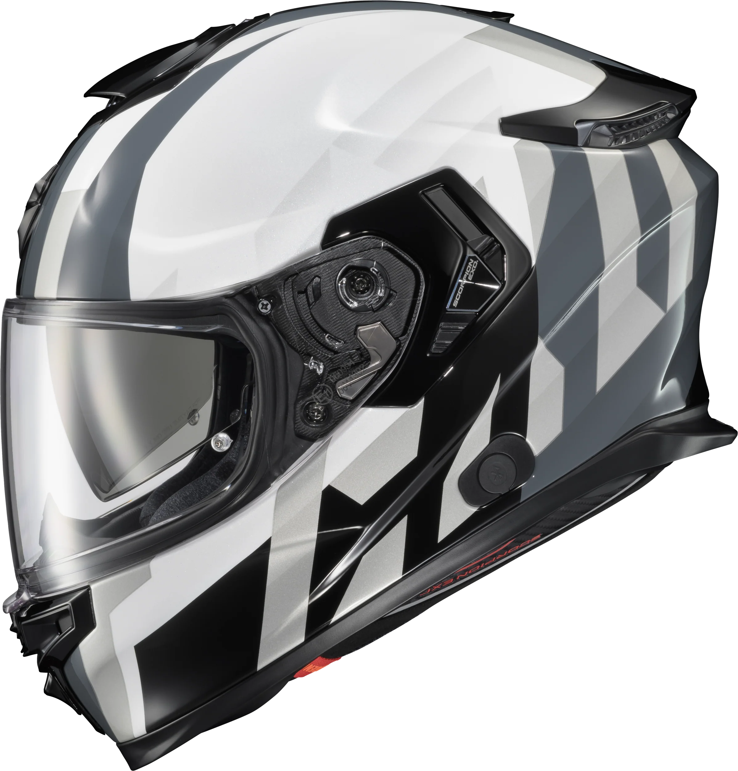 Exo-Eclipse Full Face Helmet Pivot White Md