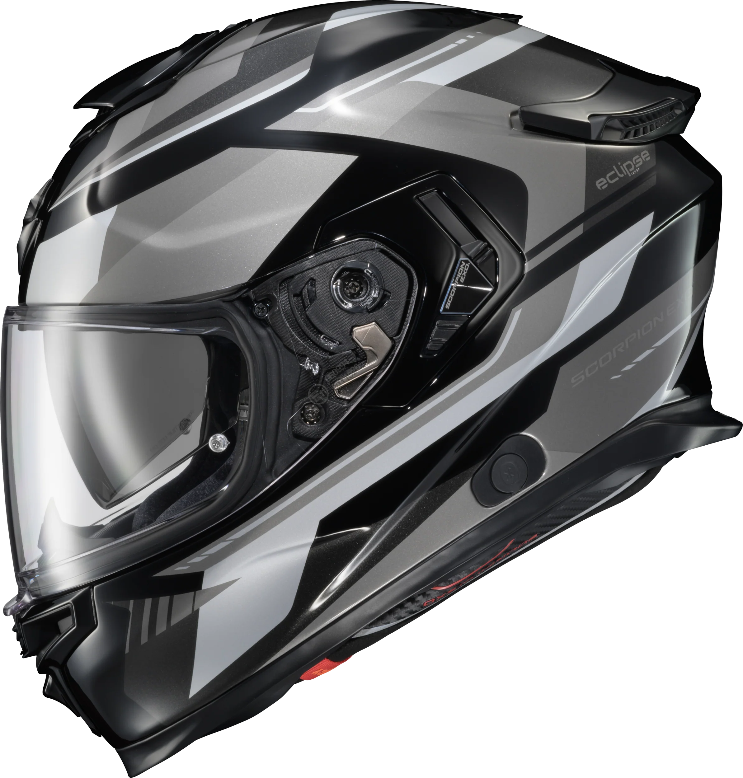 Exo-Eclipse Full Face Helmet Lunar White/Black Sm